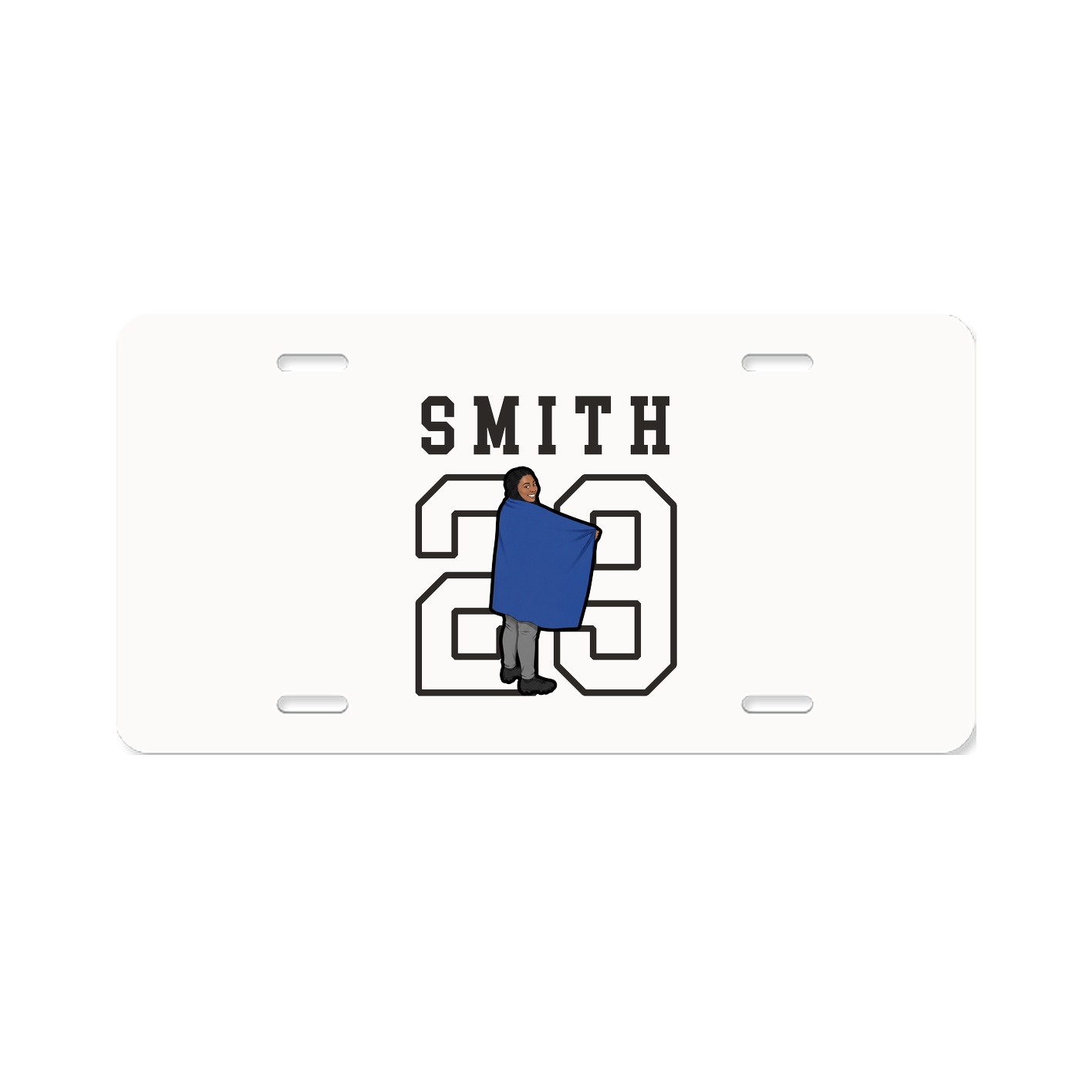 License Plate — Shirsey in Classic