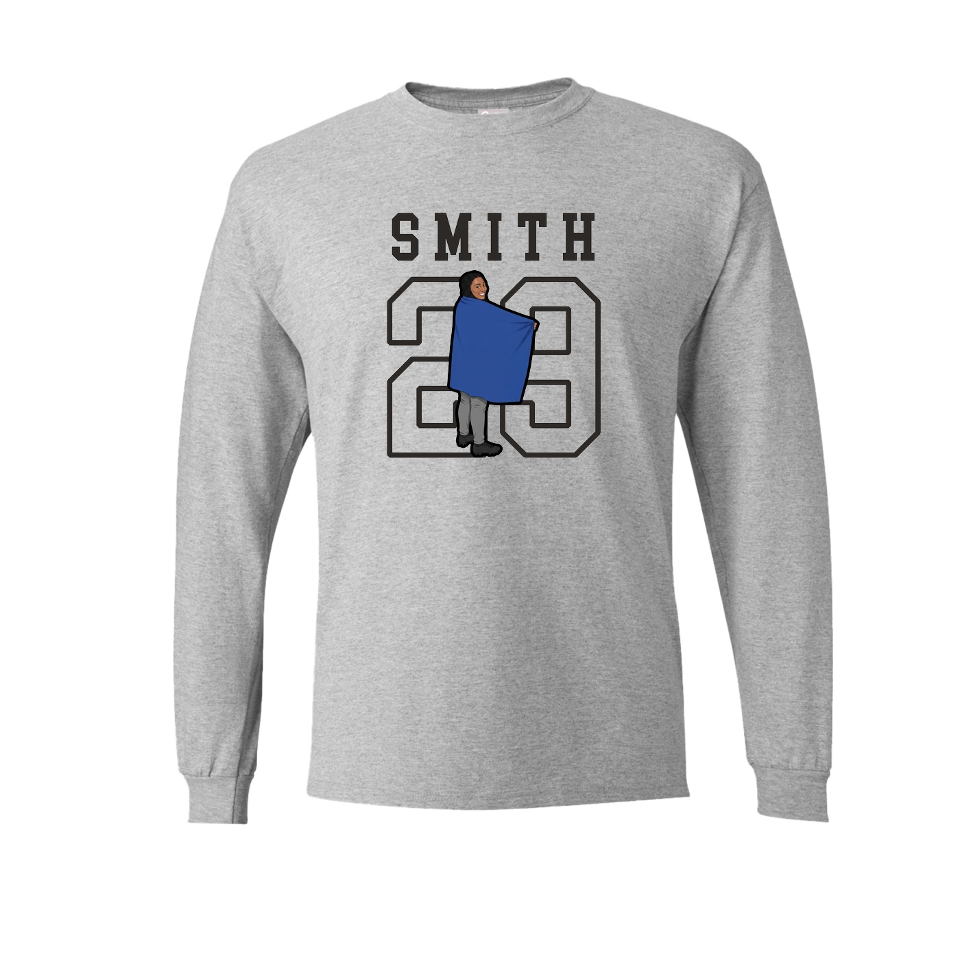 Long Sleeve Tee — Shirsey in Grey