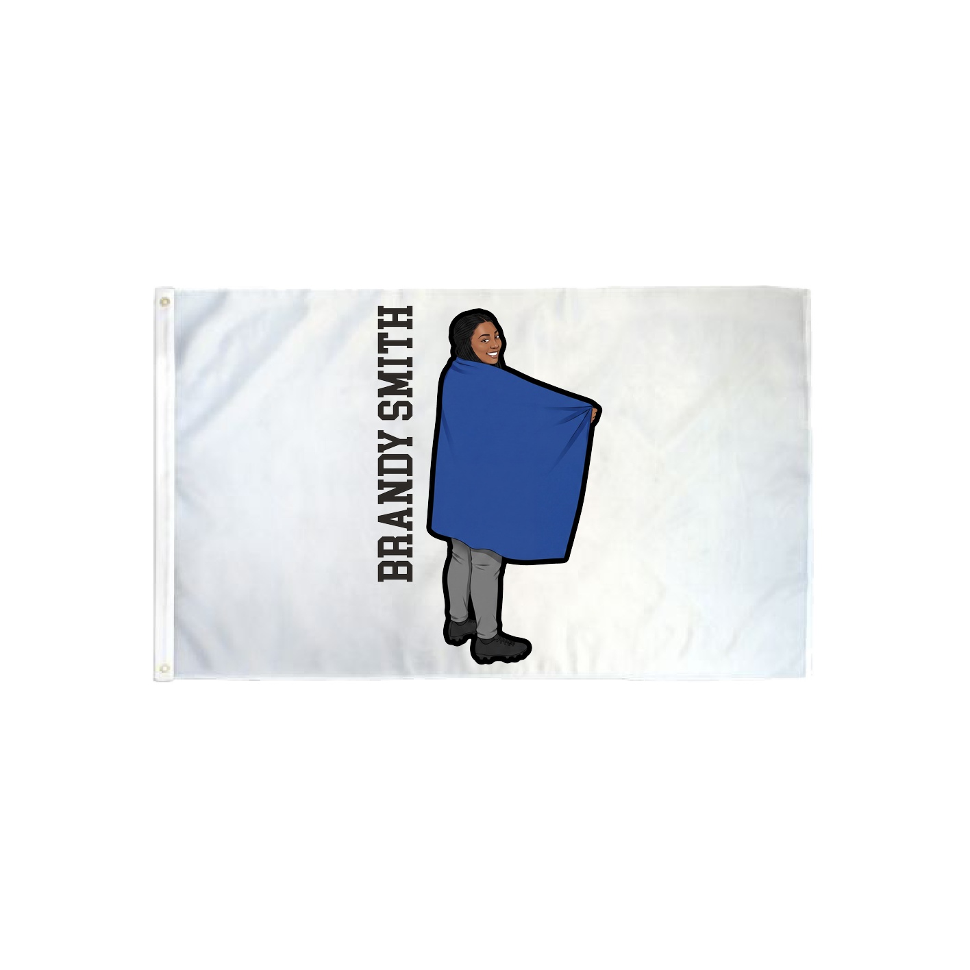 3x5 Flag — Name Vertical in Classic