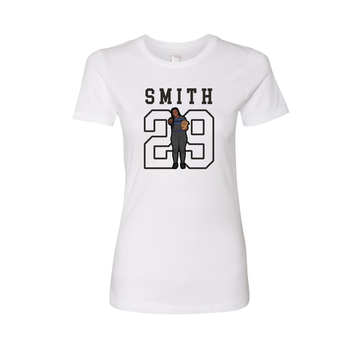 Fitted Women's Tee — Shirsey in White