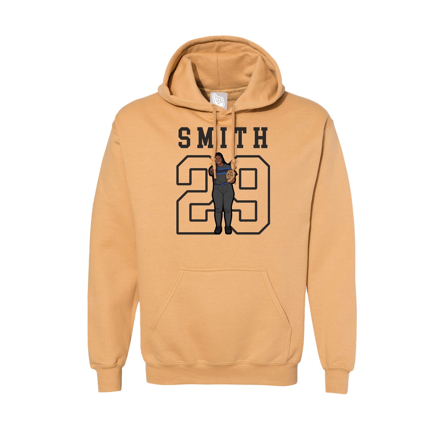 Hoodie — Shirsey in Vegas Gold