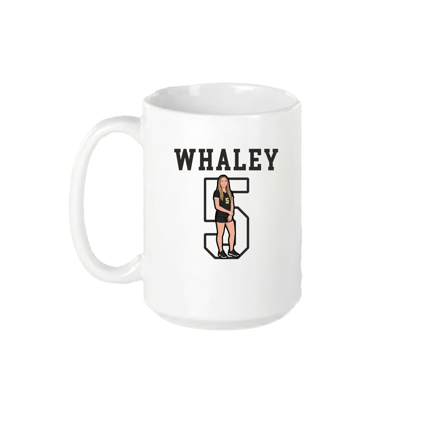 15oz Coffee Mug — Shirsey in White