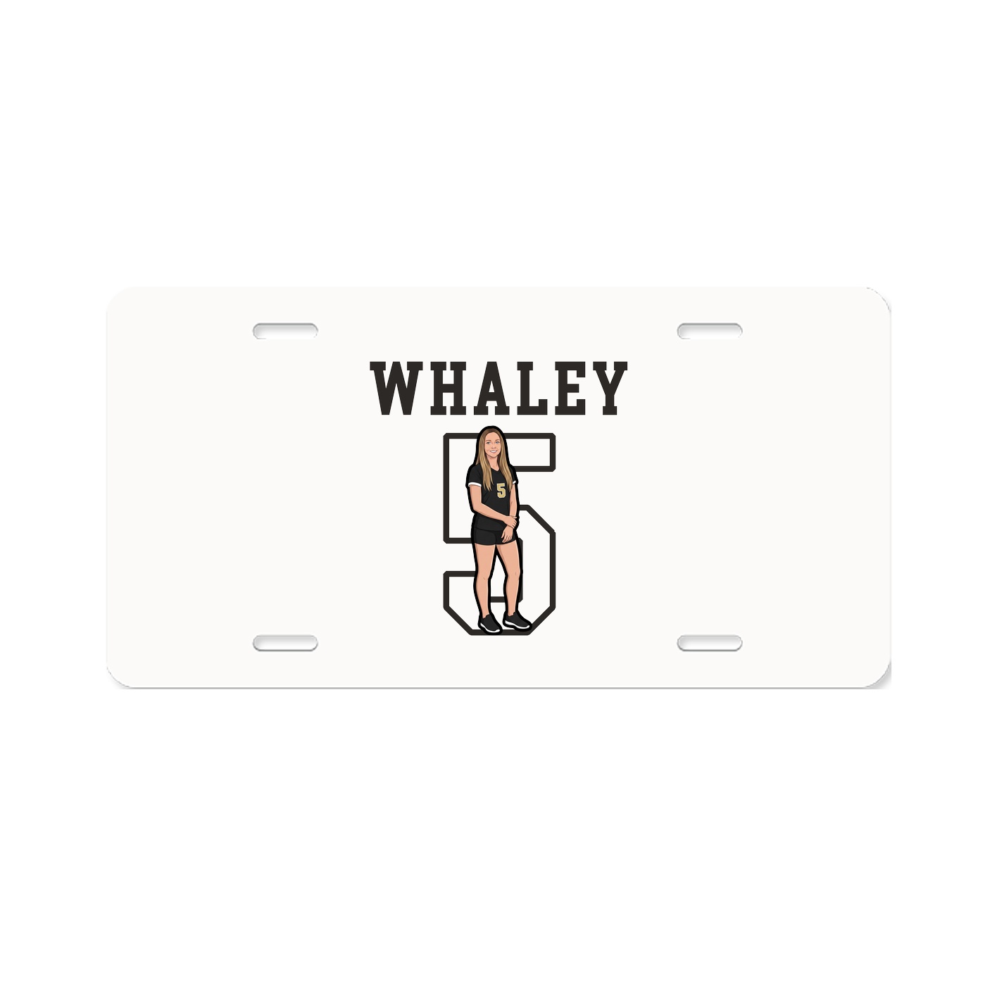 License Plate — Shirsey in Classic