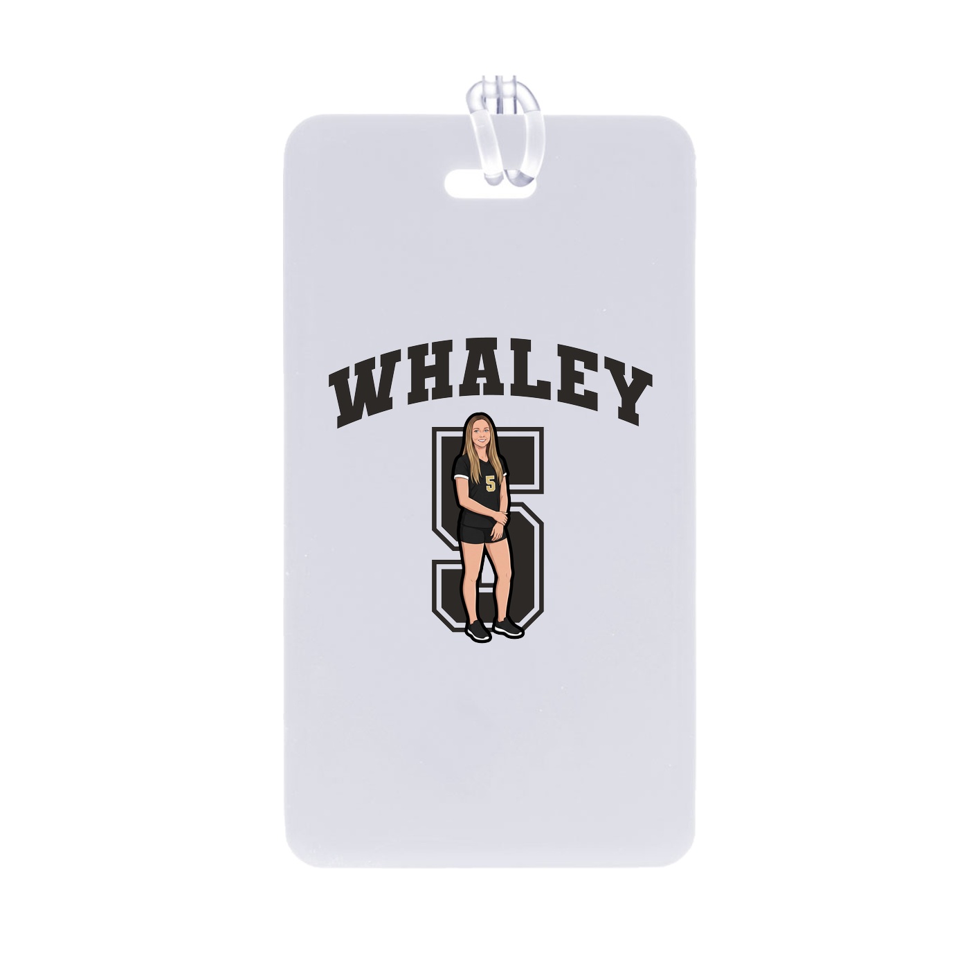 Bag Tag — Number in Classic