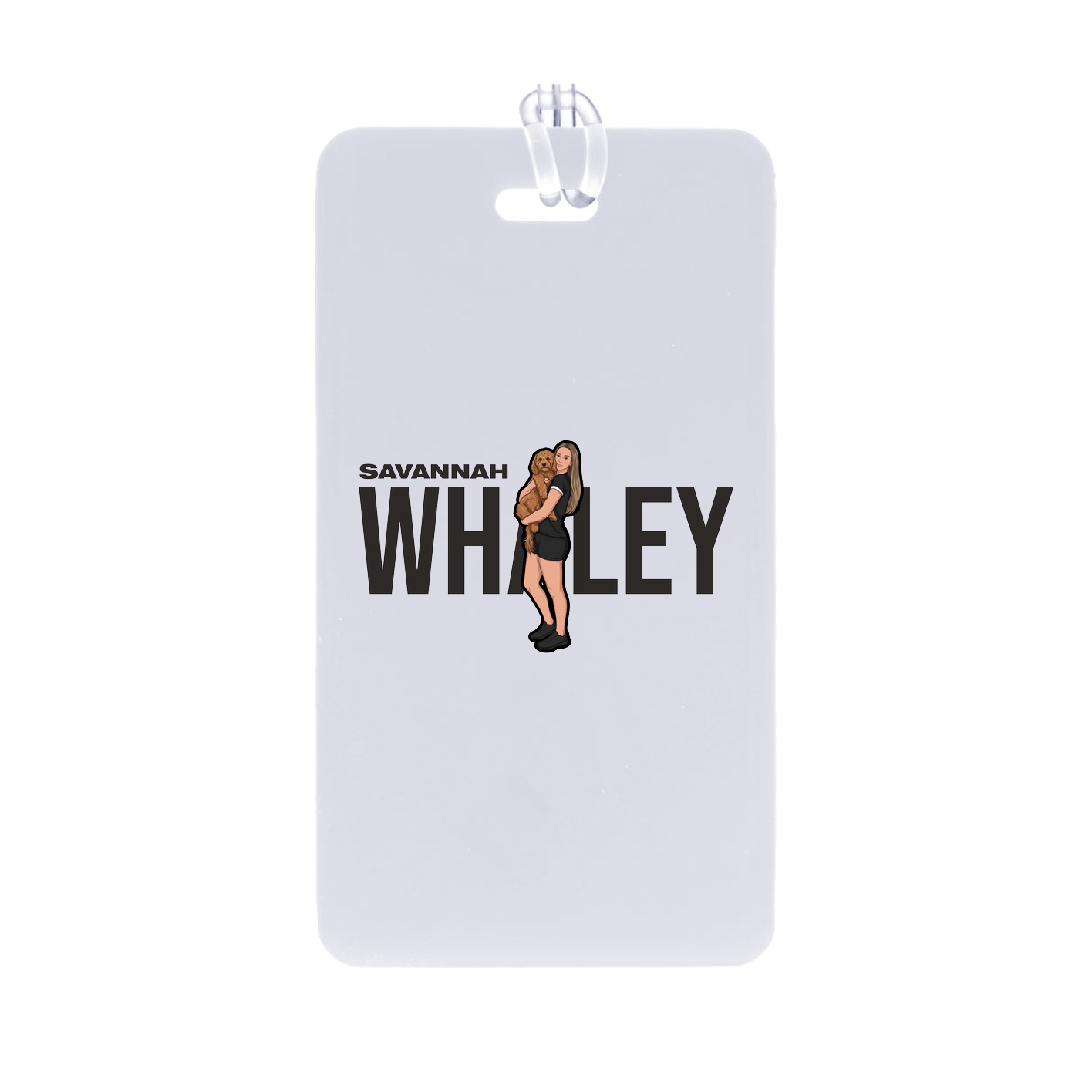 Bag Tag — Player Name in Classic