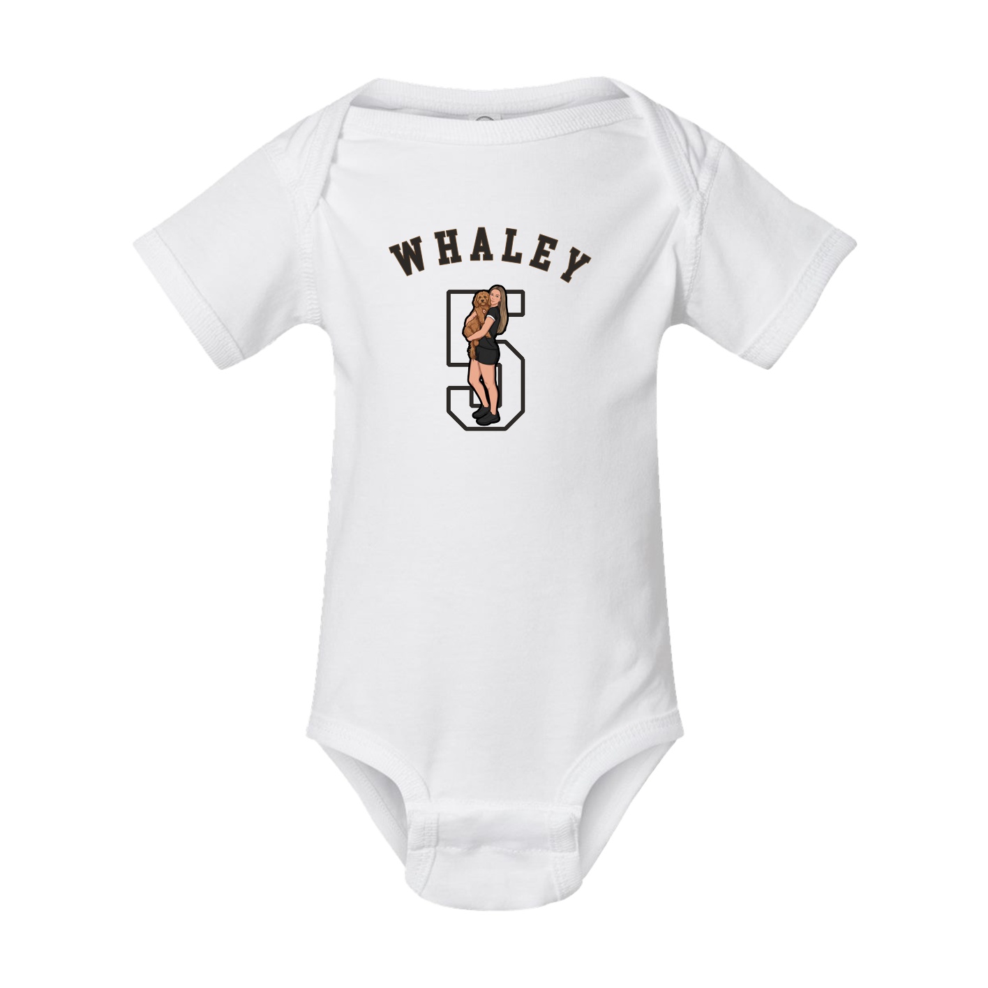 Baby Onesie — Shirsey Arch in White
