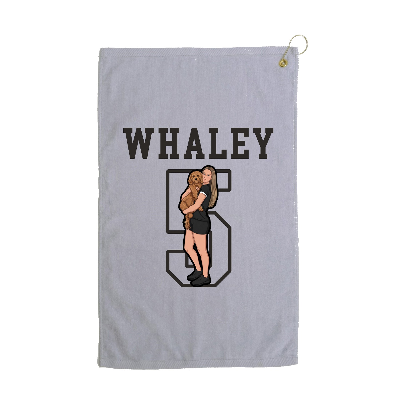 Golf Towel — Shirsey in Grey
