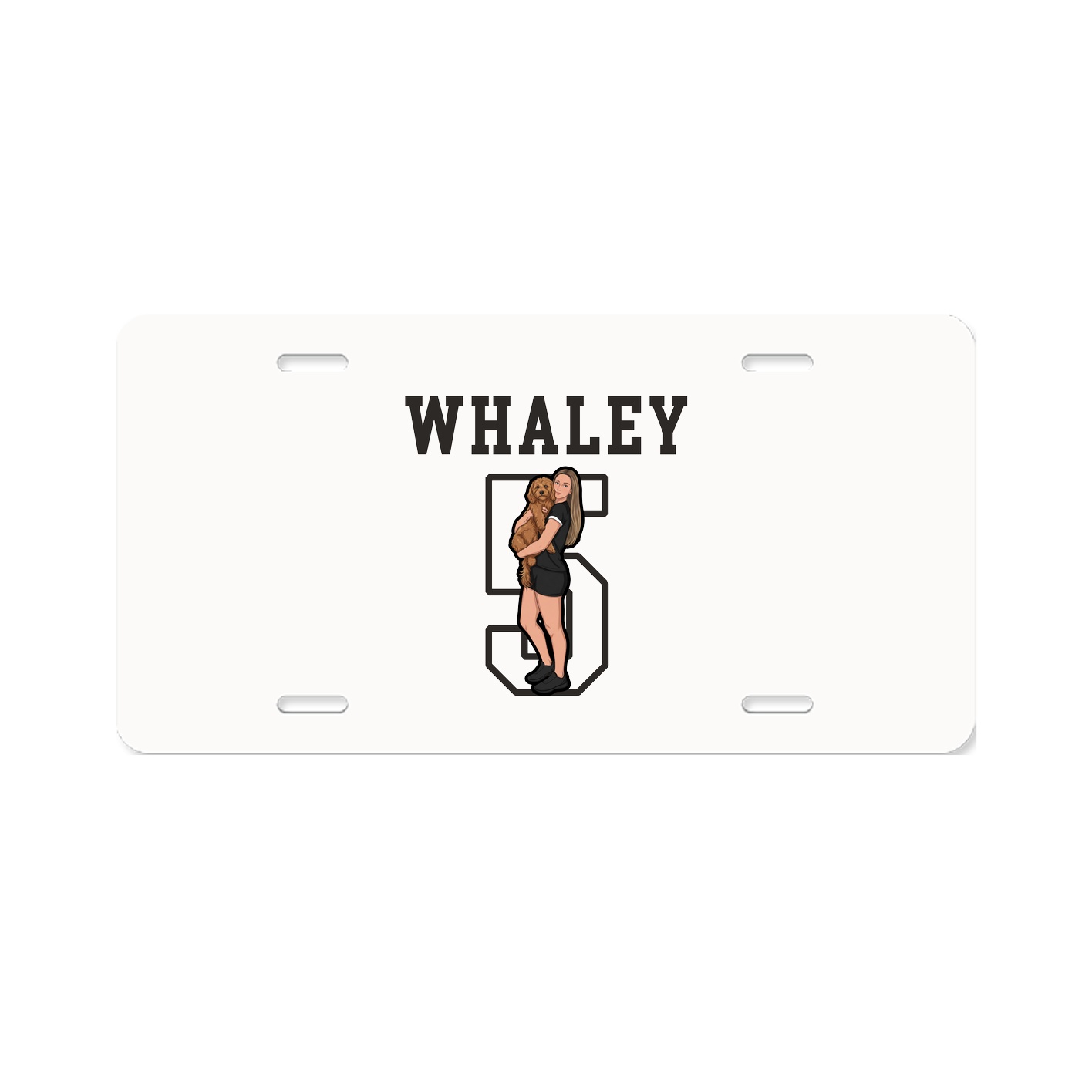 License Plate — Shirsey in Classic