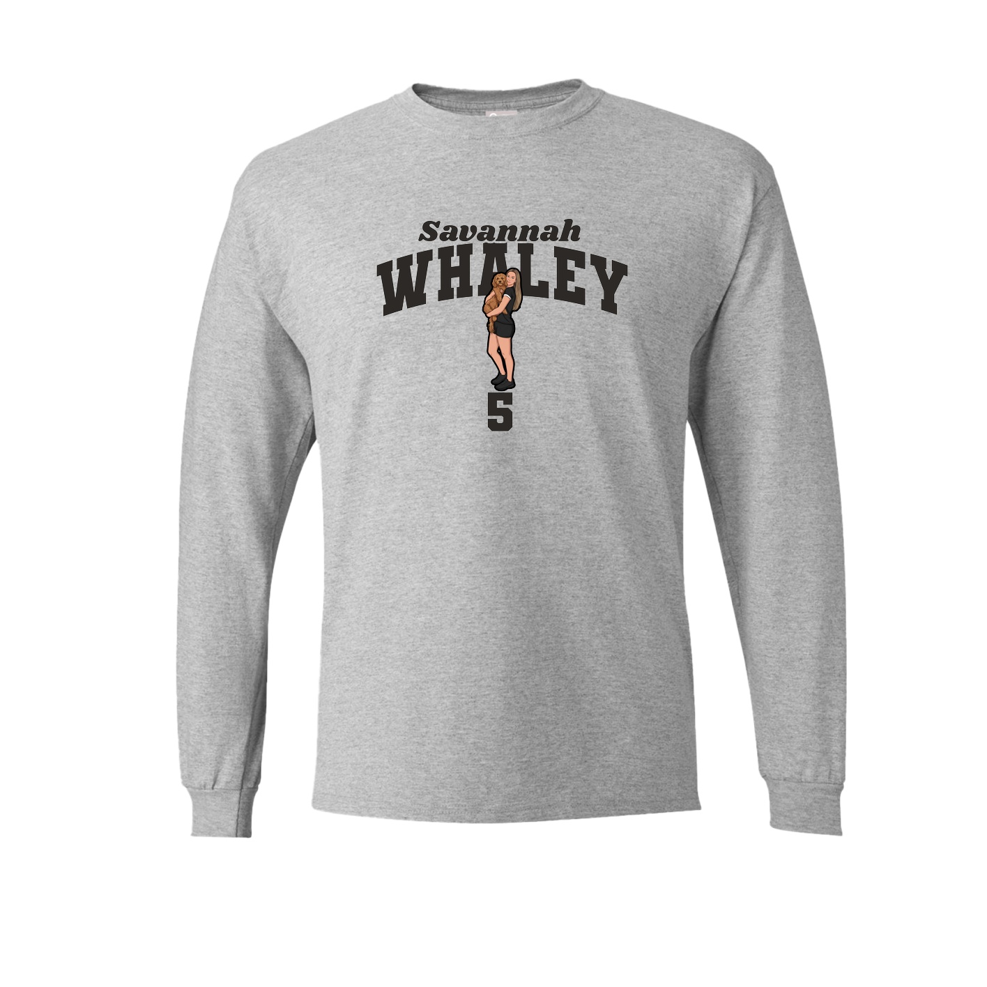 Long Sleeve Tee — Signature Arch in Grey