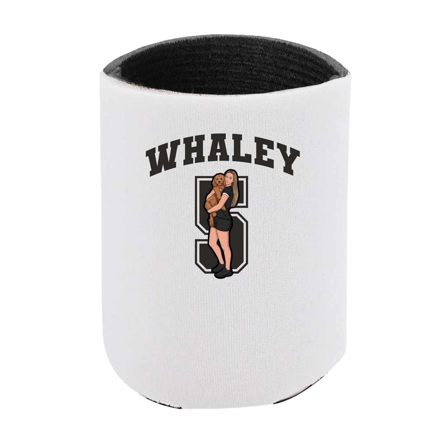 Can Holder — Number in White