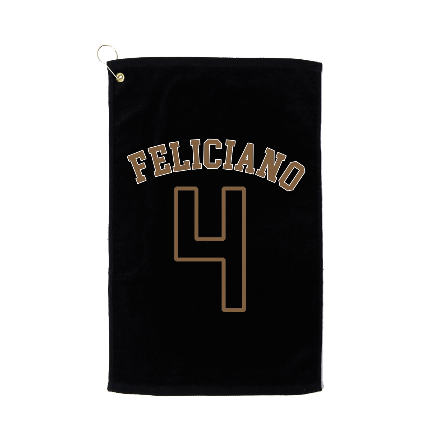 Golf Towel — Shirsey Arch in Black
