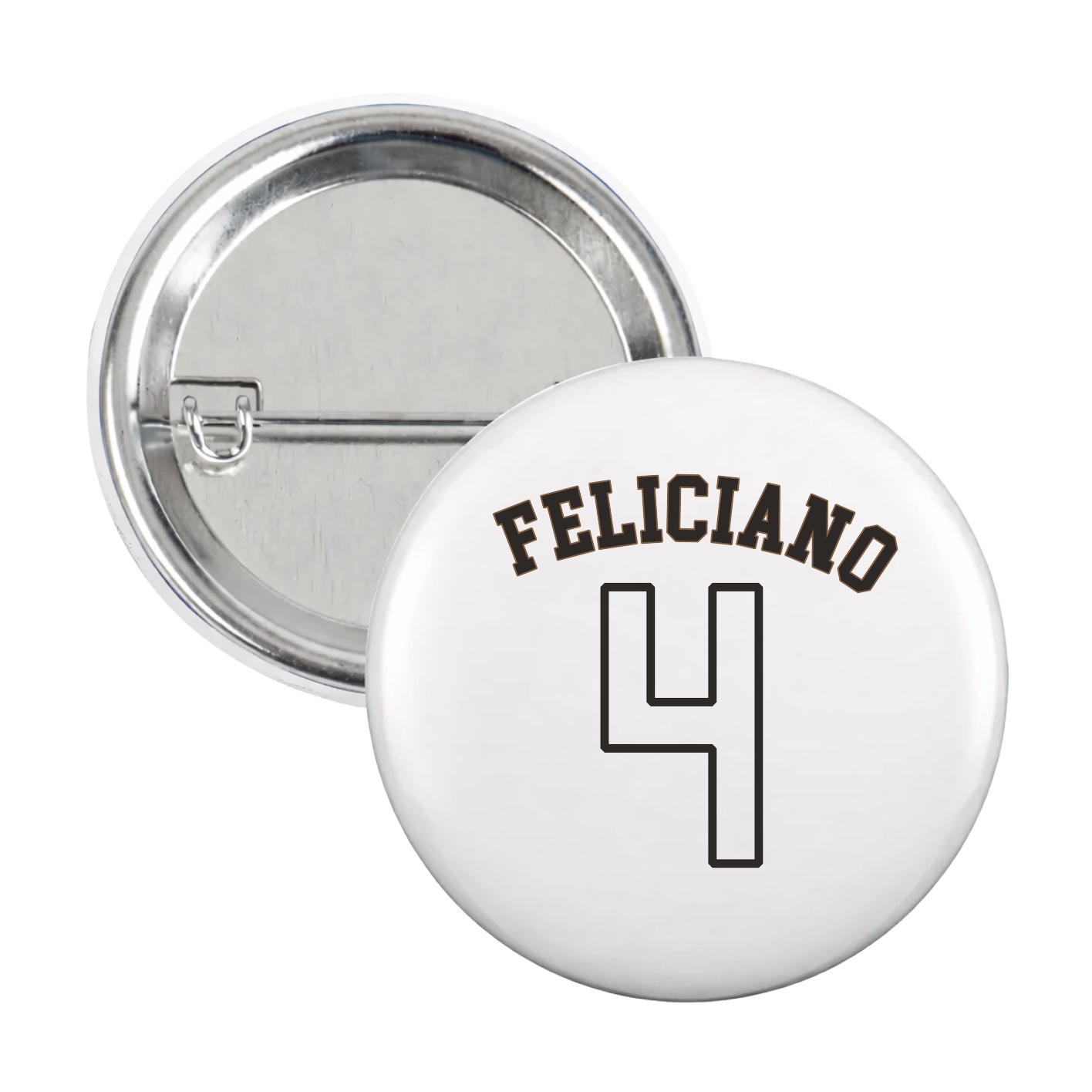 Game Day Button — Shirsey Arch in White