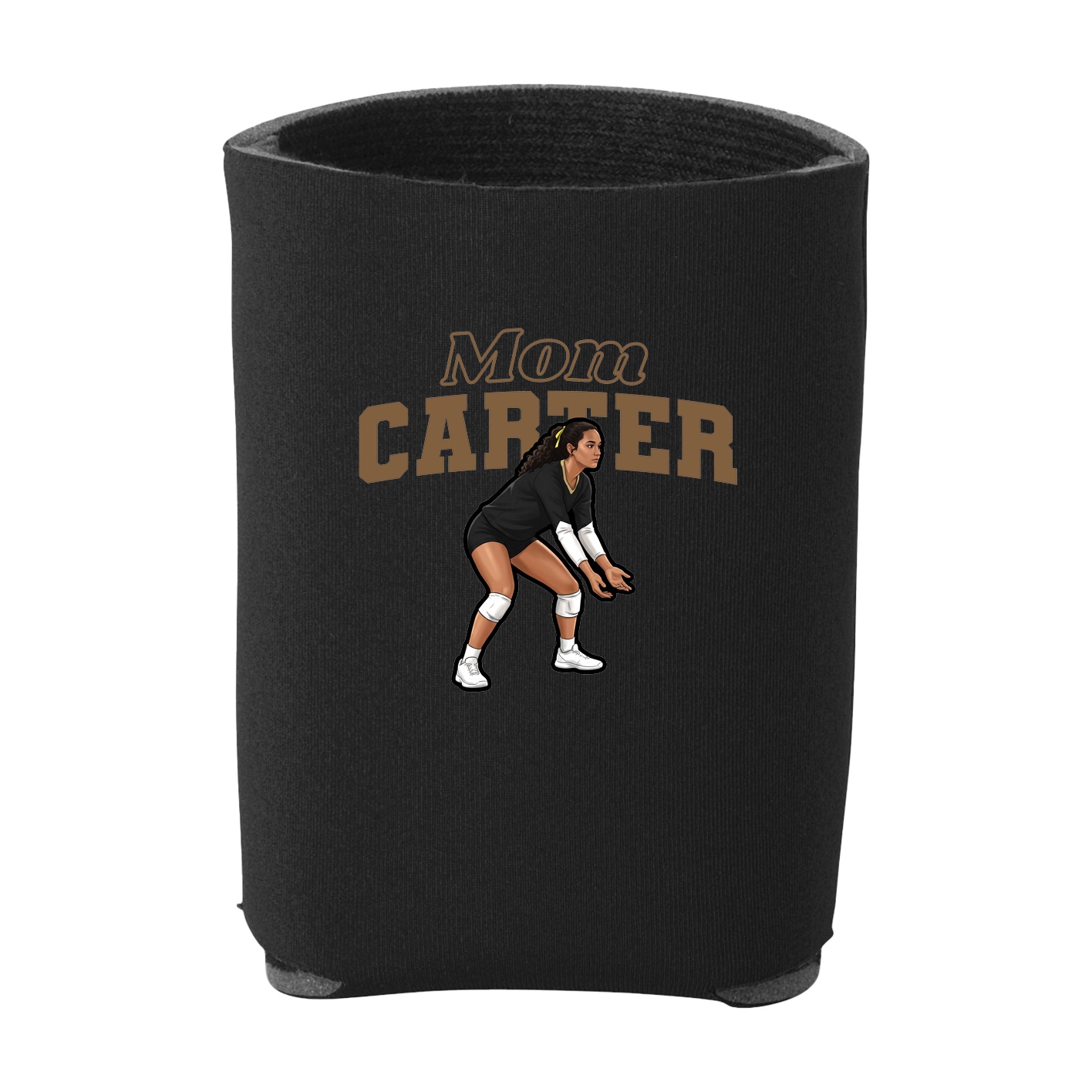 Can Holder — Mothers Day Block in Black