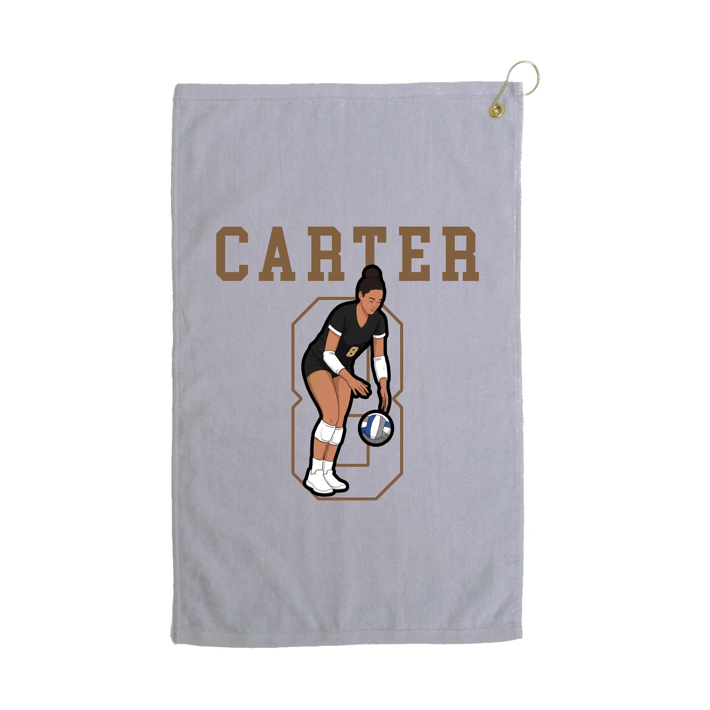 Golf Towel — Shirsey in Grey