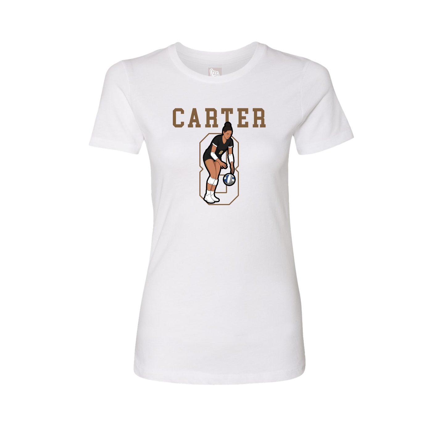 Fitted Women's Tee — Shirsey in White