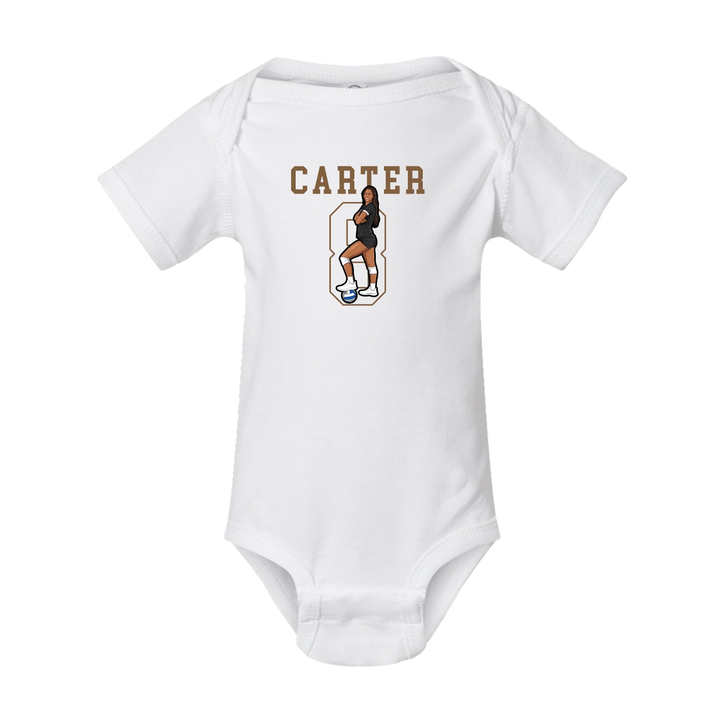 Baby Onesie — Shirsey in White
