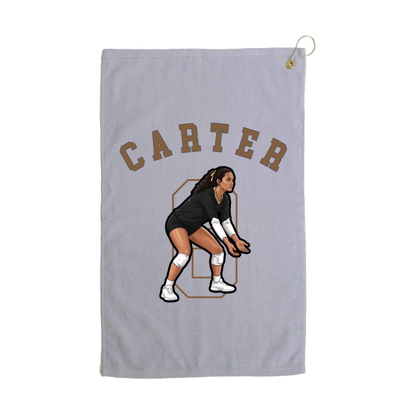 Golf Towel — Shirsey Arch in Grey