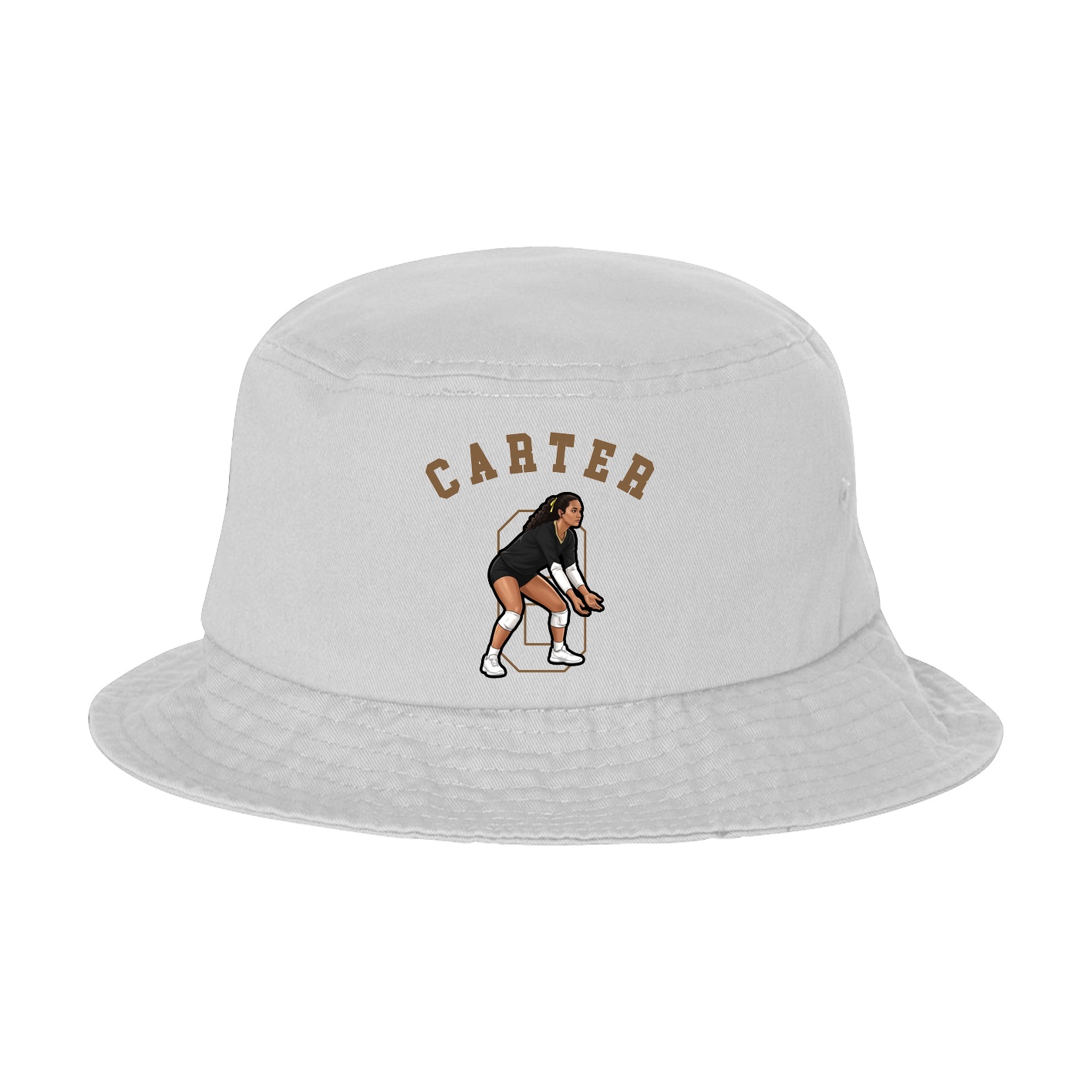 Bucket Cap — Shirsey Arch in White