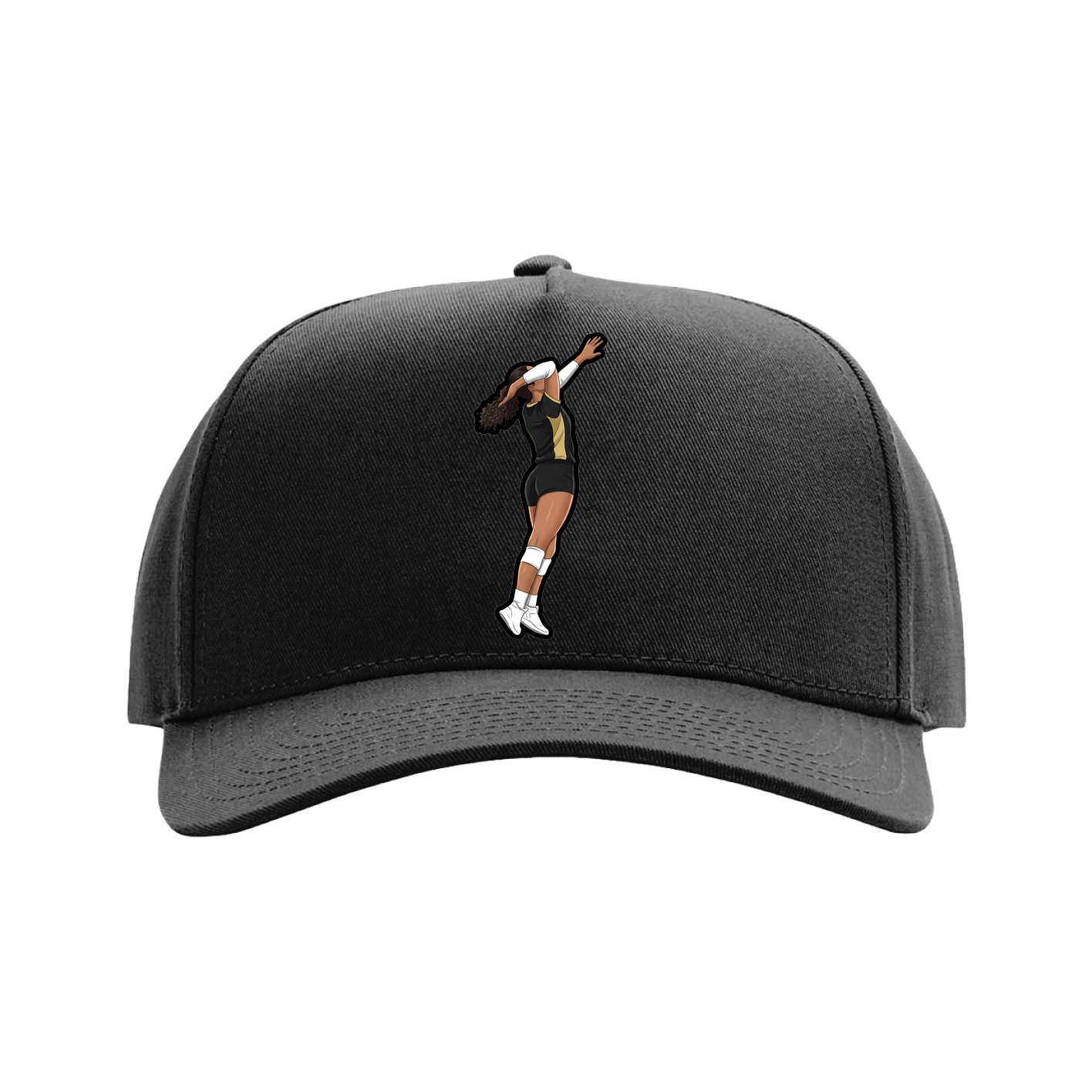 Full Fabric Five-Panel Champ Cap