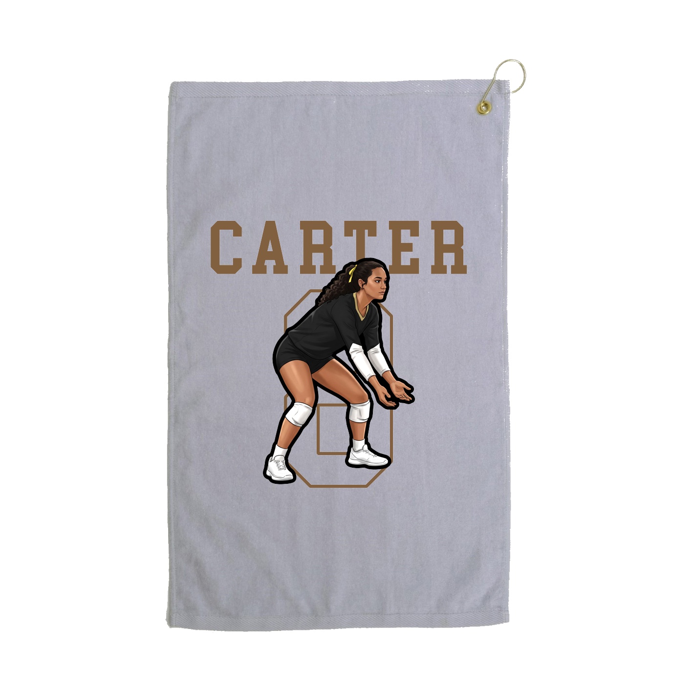 Golf Towel — Shirsey in Grey