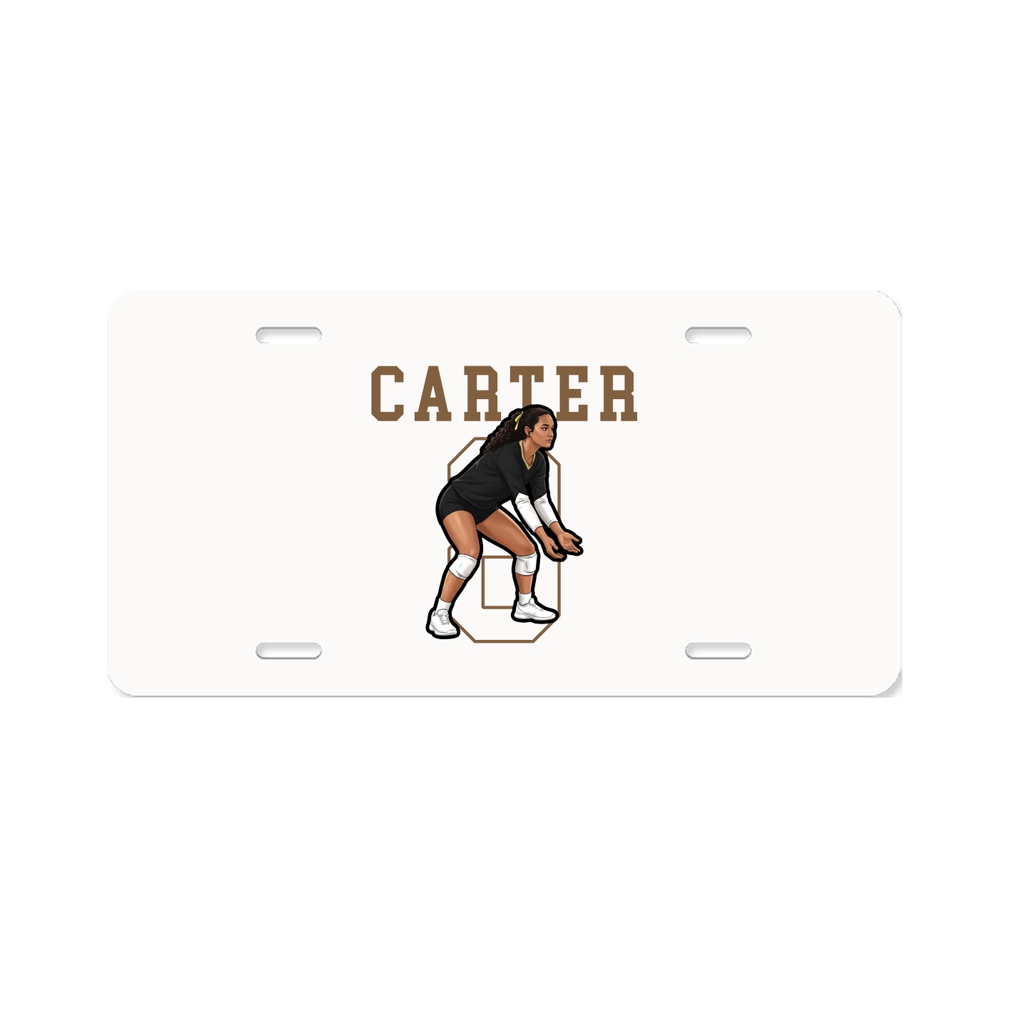 License Plate — Shirsey in Classic
