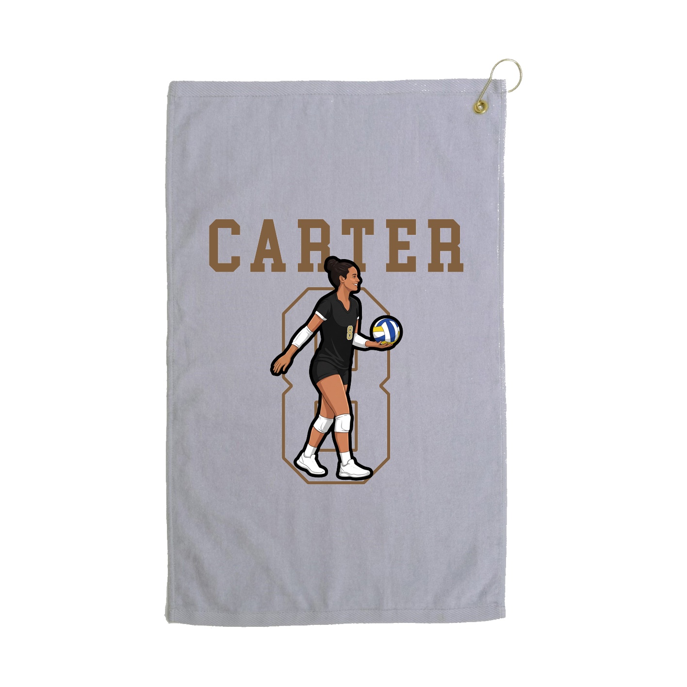 Golf Towel — Shirsey in Grey