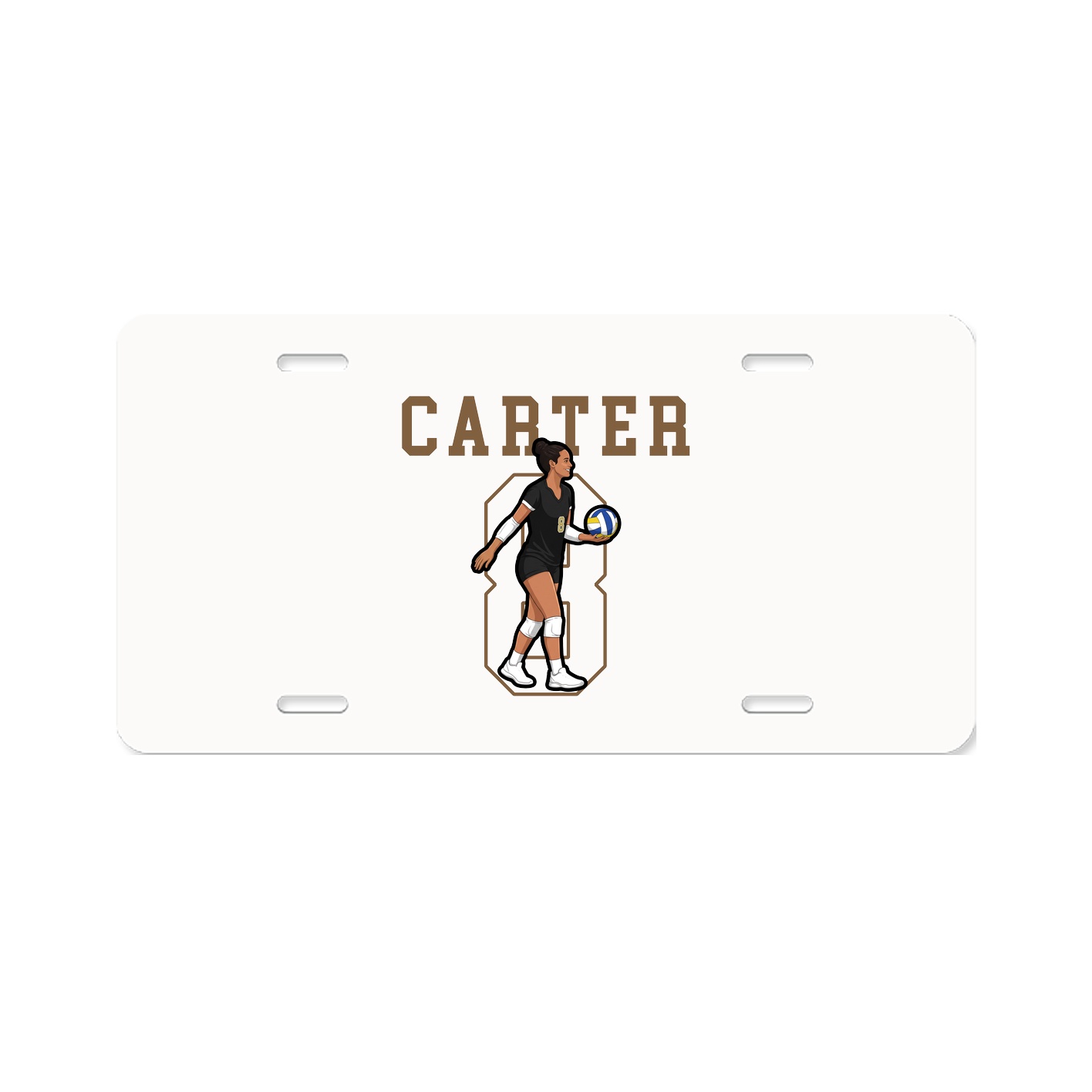 License Plate — Shirsey in Classic
