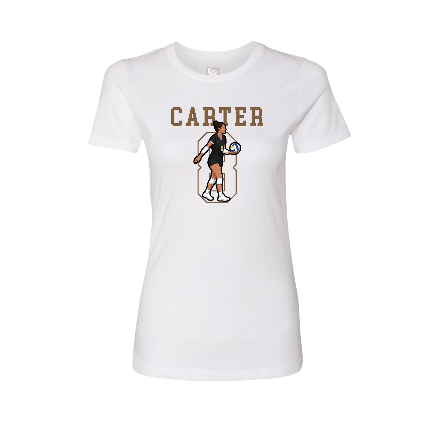 Fitted Women's Tee — Shirsey in White