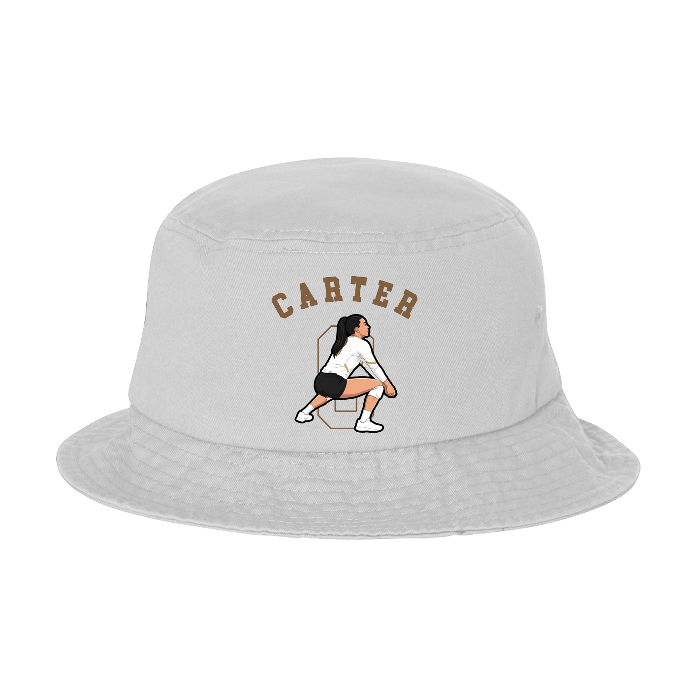 Bucket Cap — Shirsey Arch in White