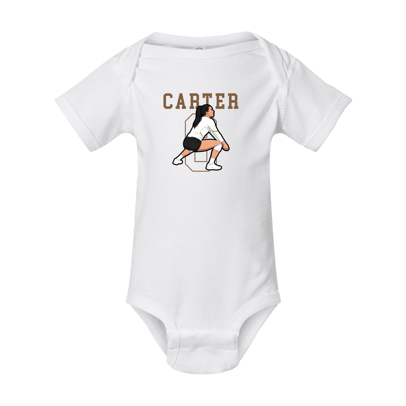 Baby Onesie — Shirsey in White