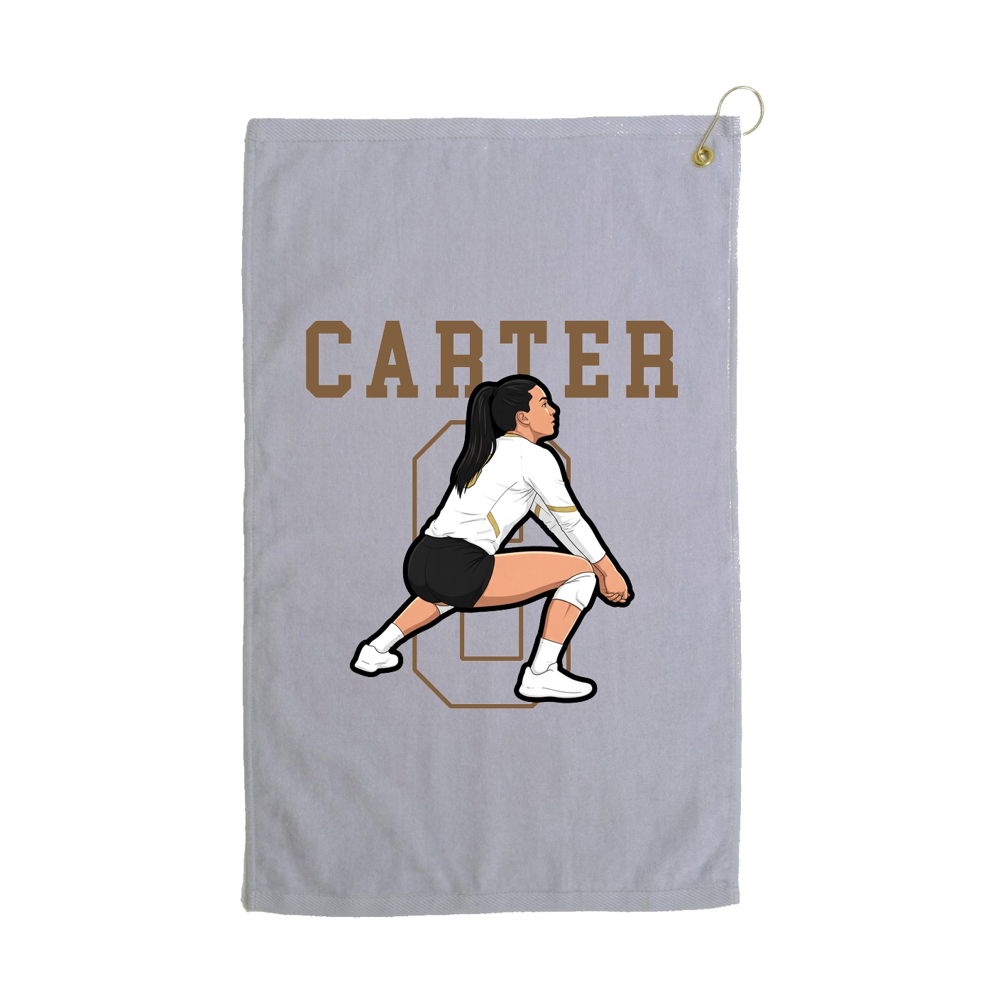 Terry Velour Golf Towel