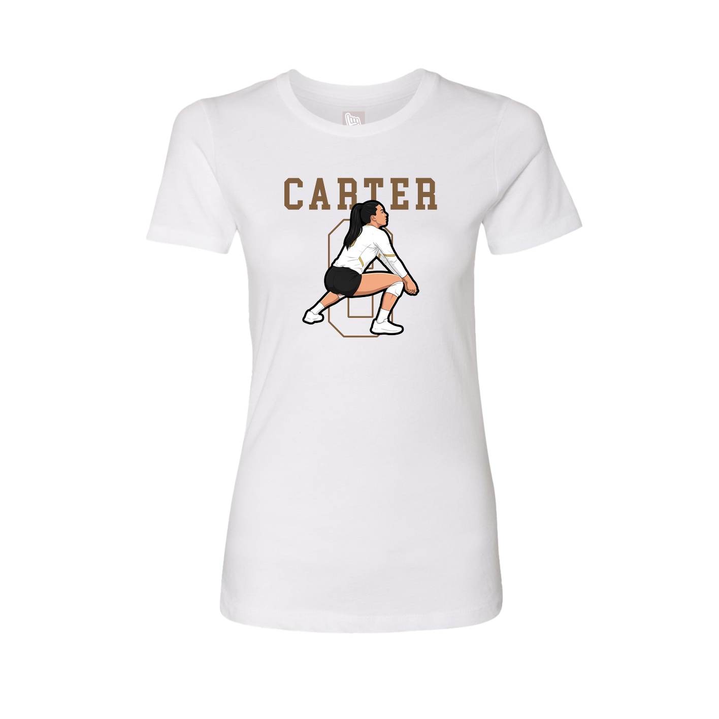 Fitted Women's Tee — Shirsey in White