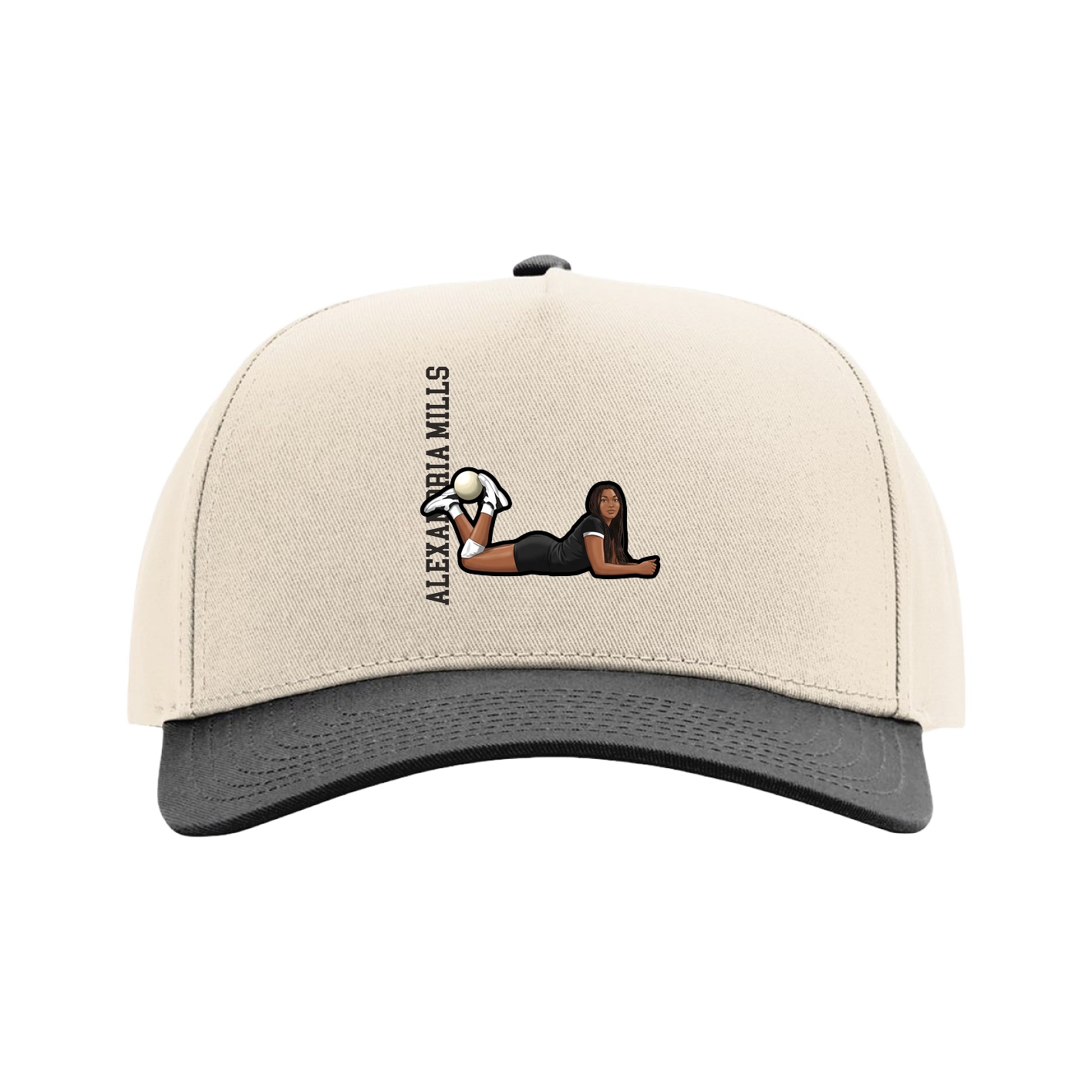Full Fabric Five-Panel Champ Cap