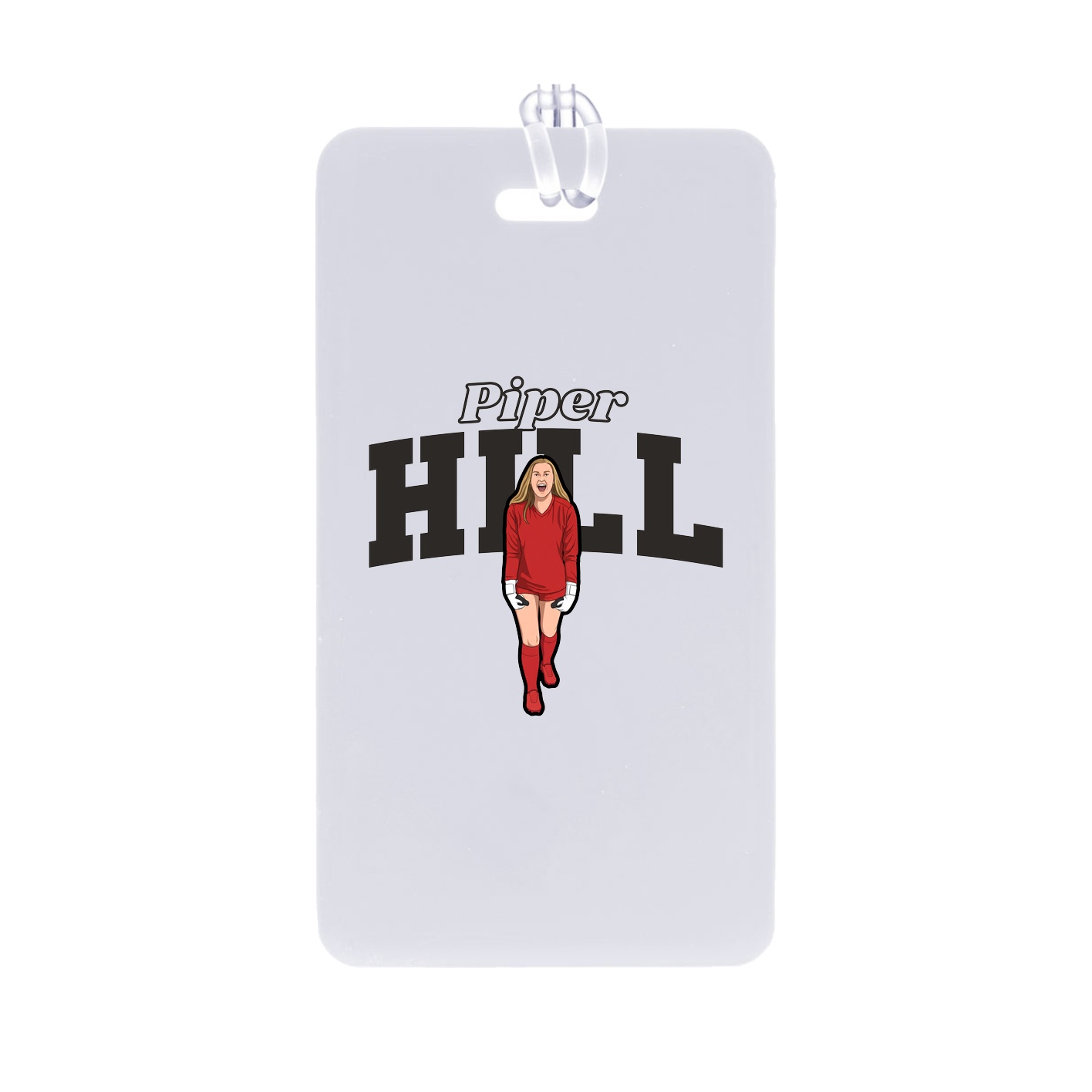 Bag Tag — Name Arch in Classic