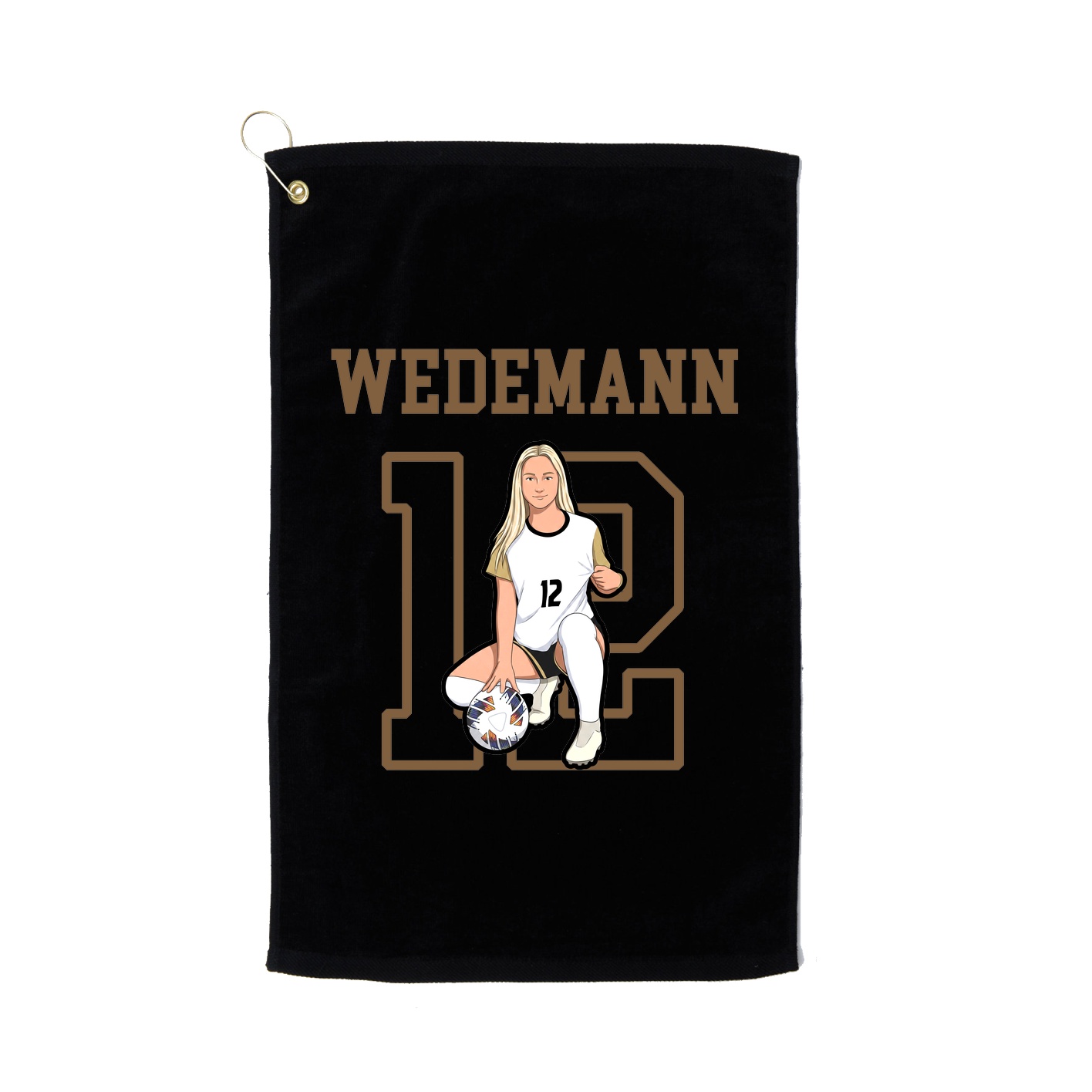 Golf Towel — Shirsey in Black