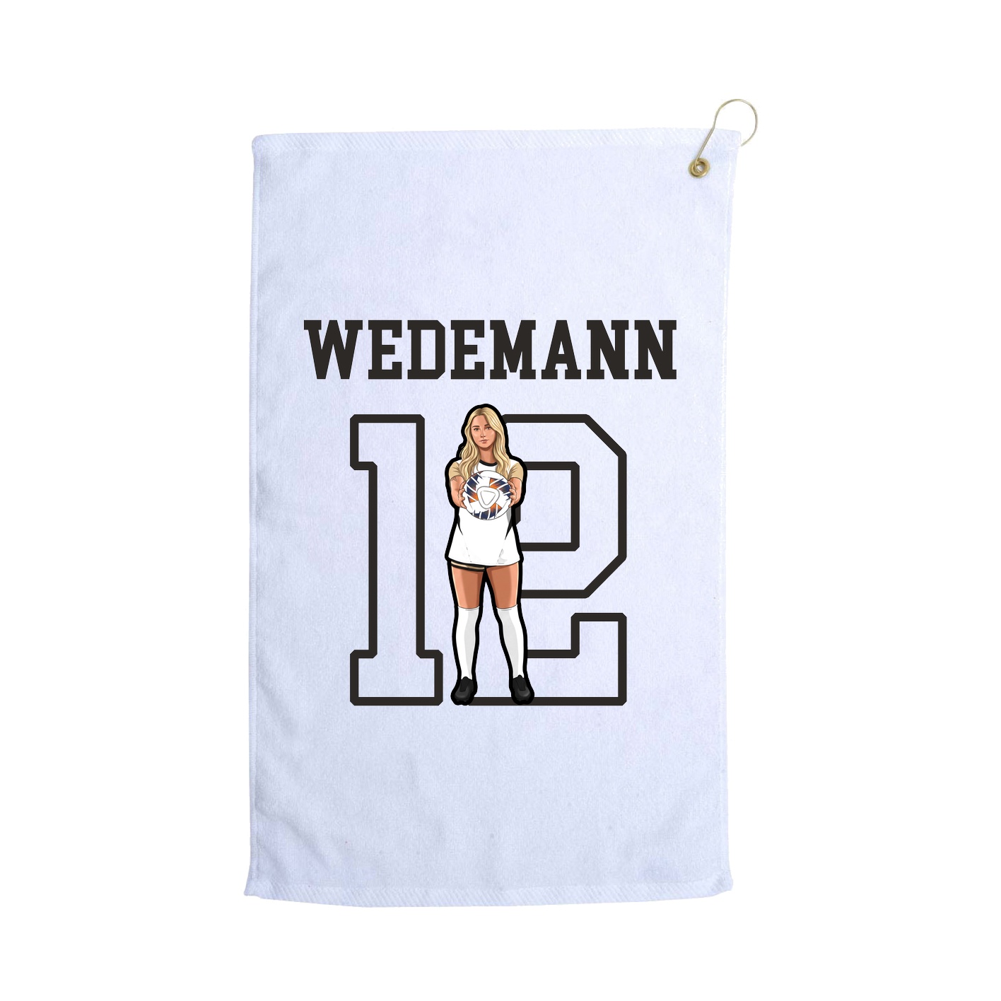Golf Towel — Shirsey in White
