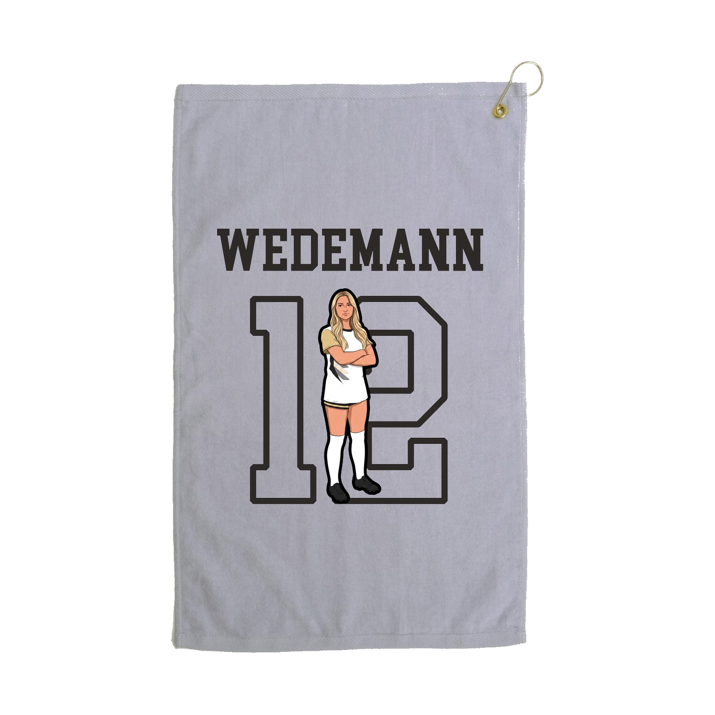 Golf Towel — Shirsey in Grey