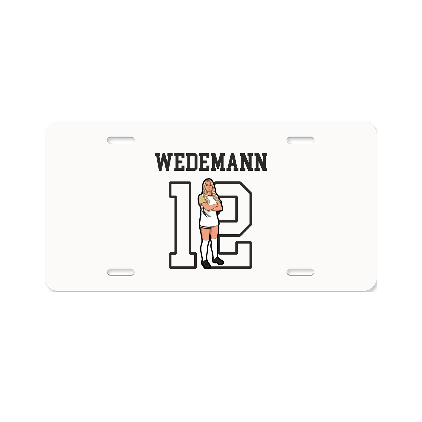 License Plate — Shirsey in Classic