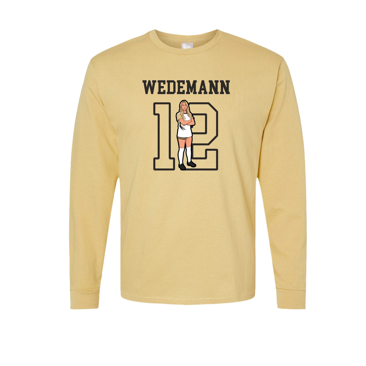 Long Sleeve Tee — Shirsey in Vegas Gold