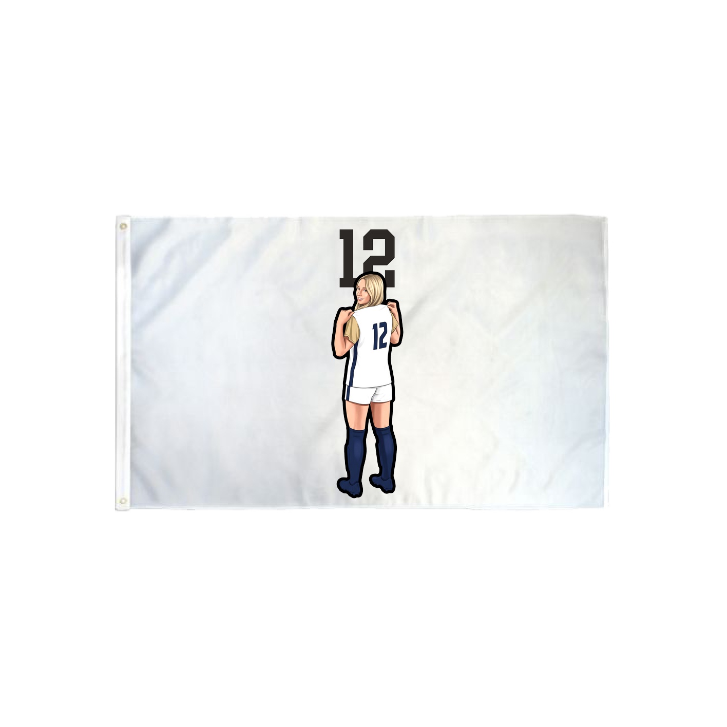3x5 Flag — Number Top in Classic