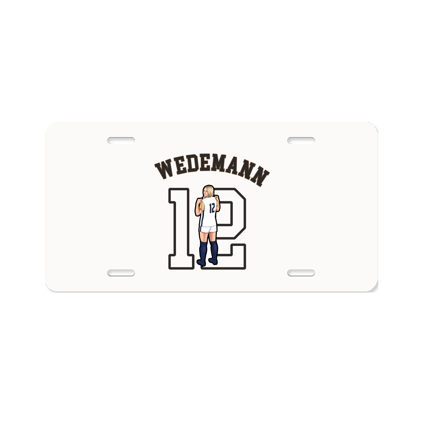 License Plate — Shirsey Arch in Classic
