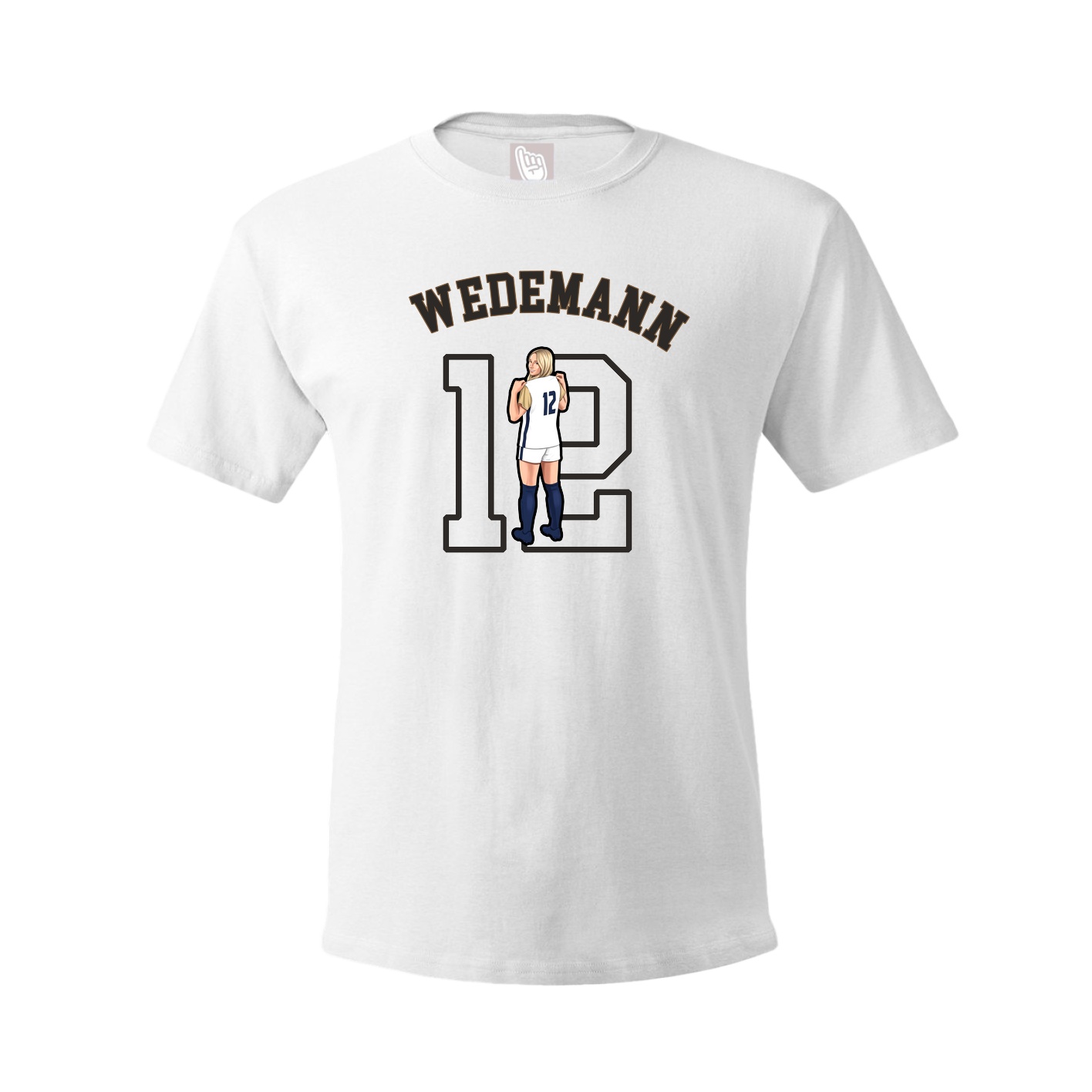 Youth Tee — Shirsey Arch in White
