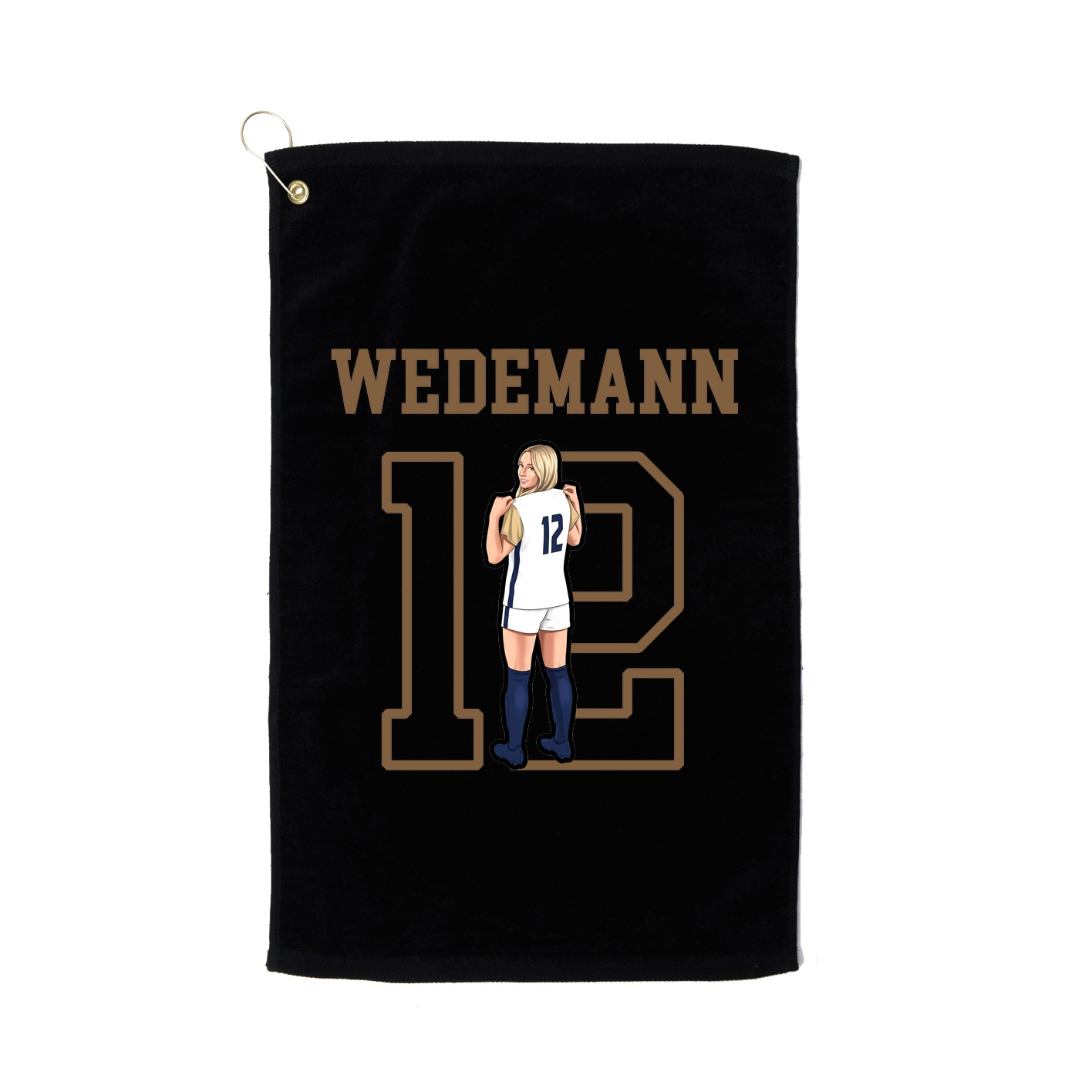 Golf Towel — Shirsey in Black