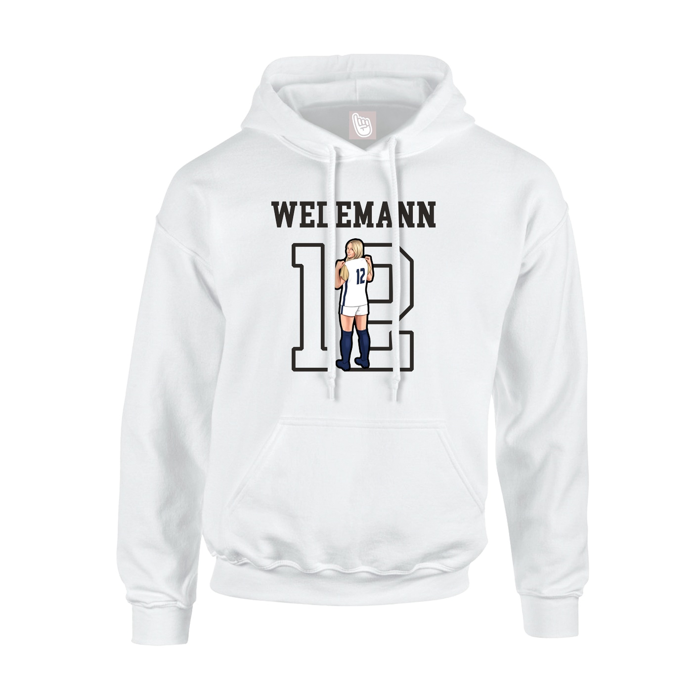 Youth Hoodie — Shirsey in White