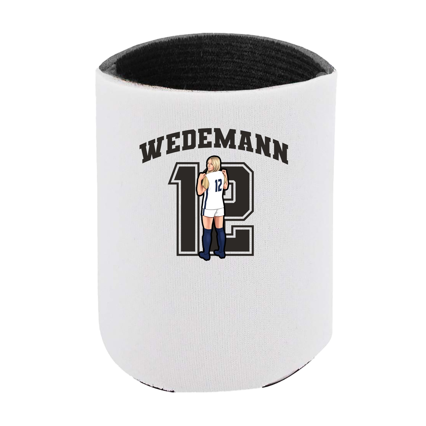 Can Holder — Number in White