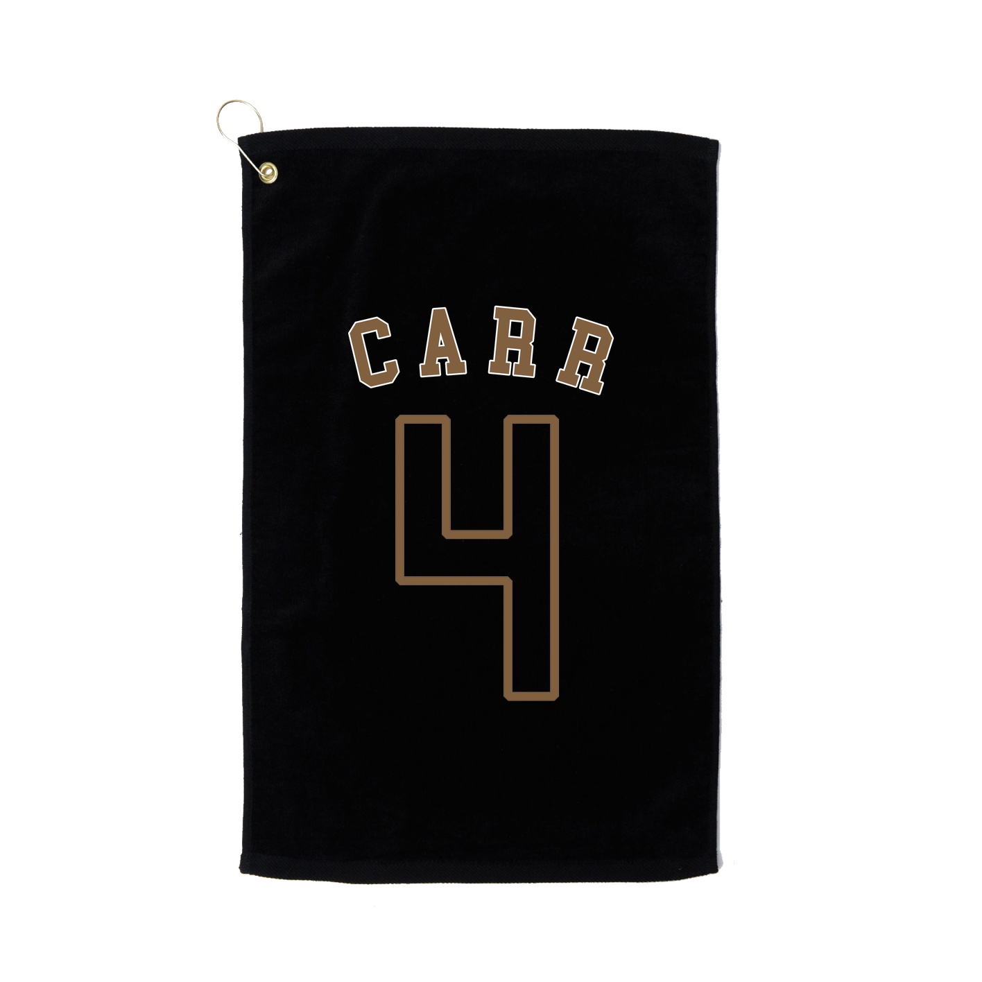 Golf Towel — Shirsey Arch in Black