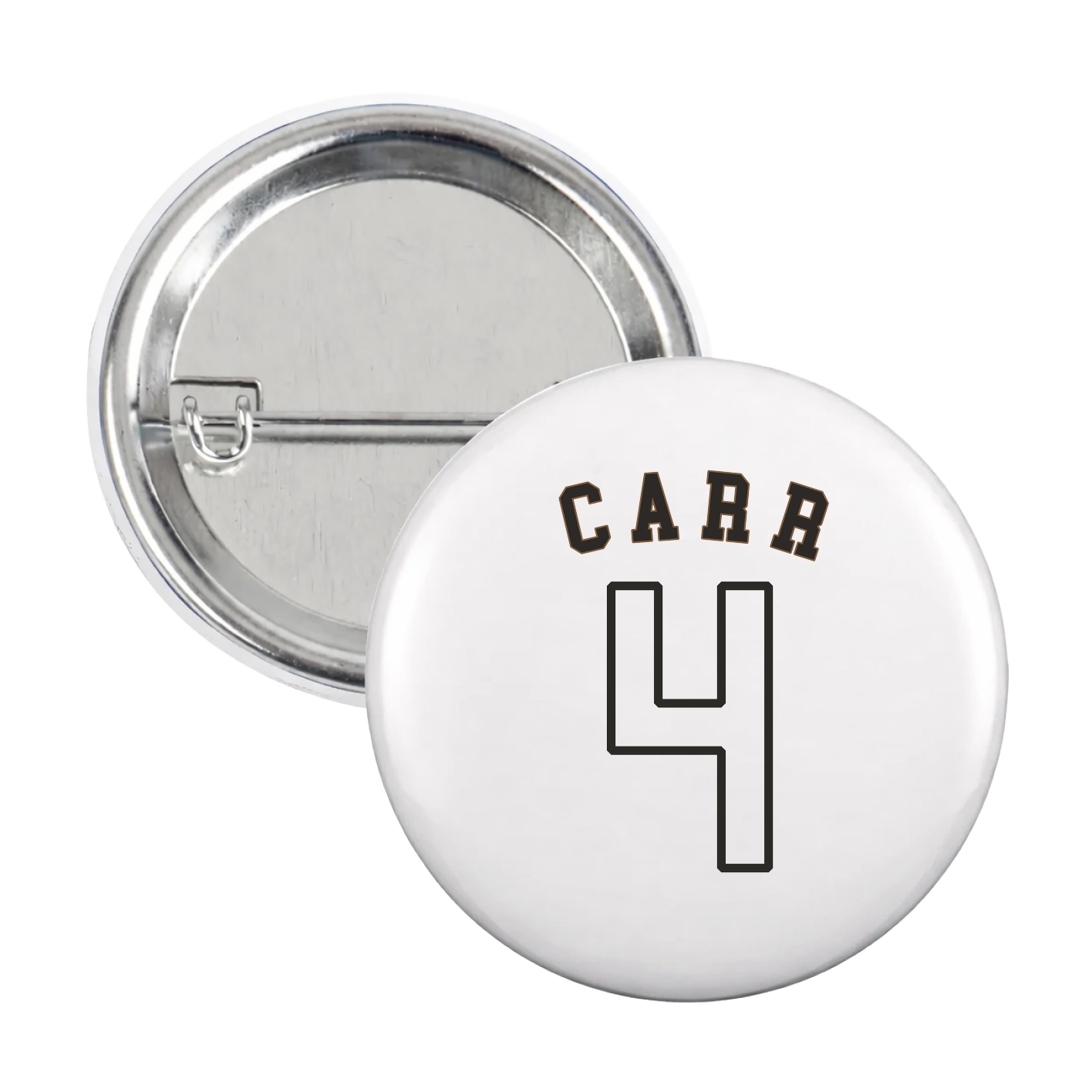 Game Day Button — Shirsey Arch in White