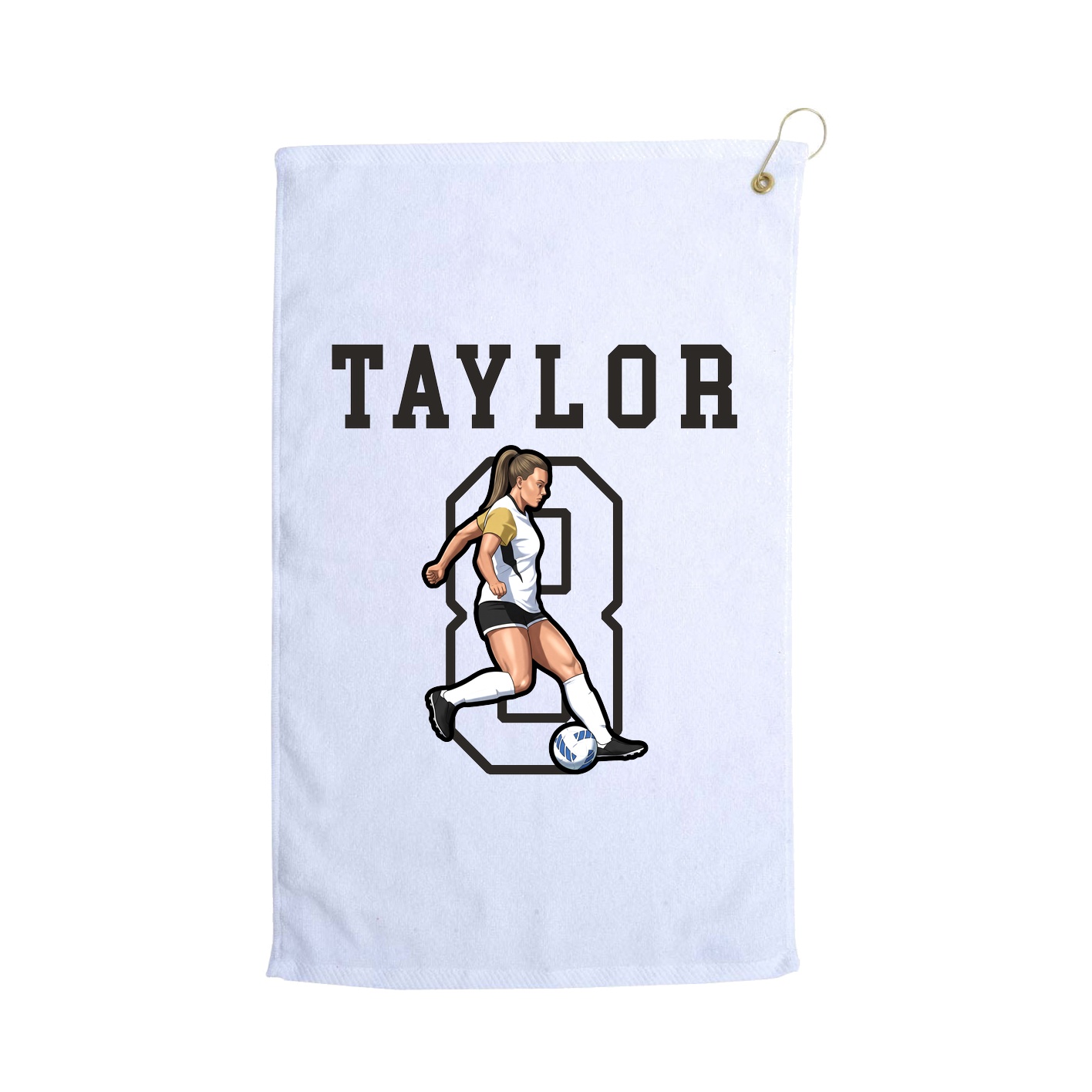 Golf Towel — Shirsey in White