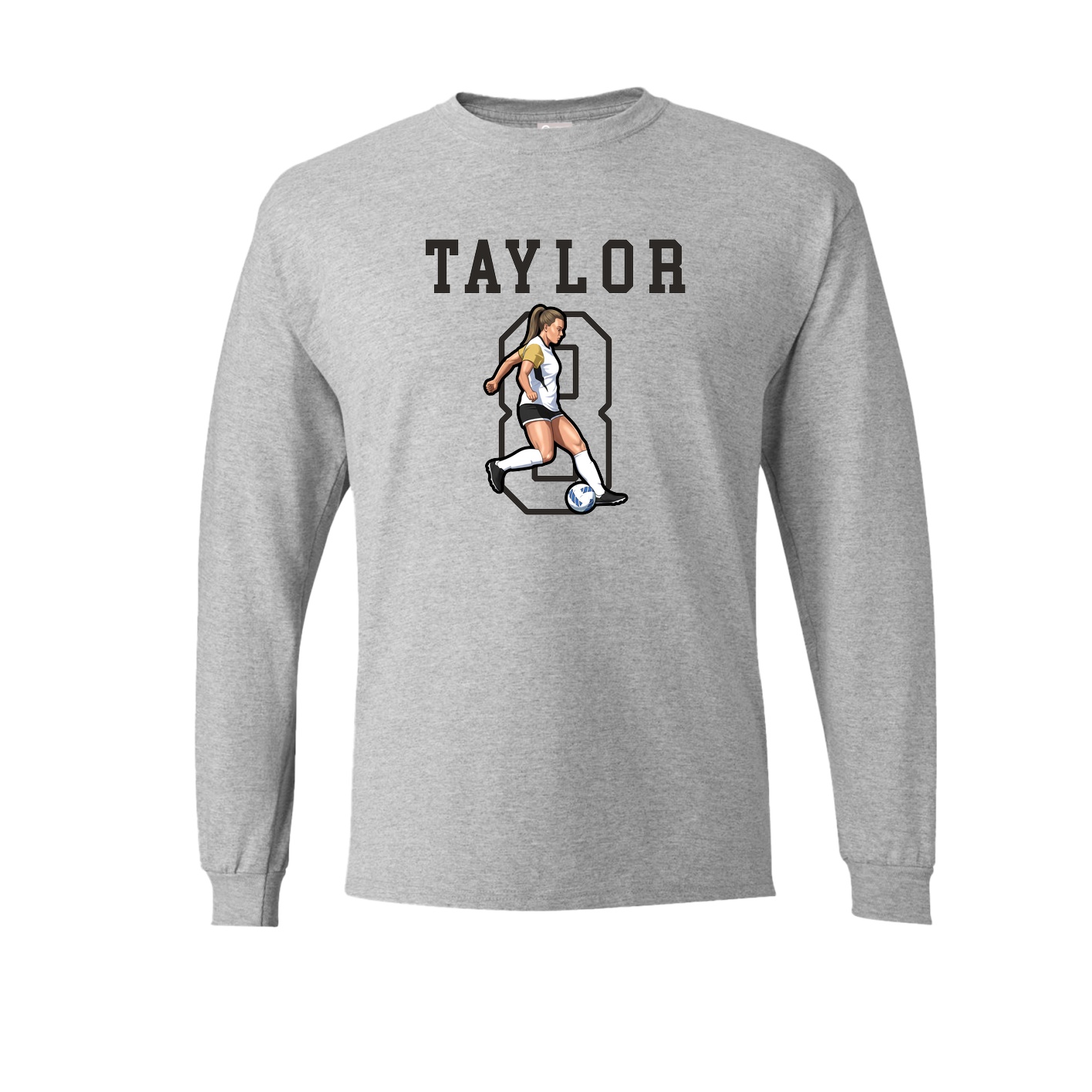 Long Sleeve Tee — Shirsey in Grey
