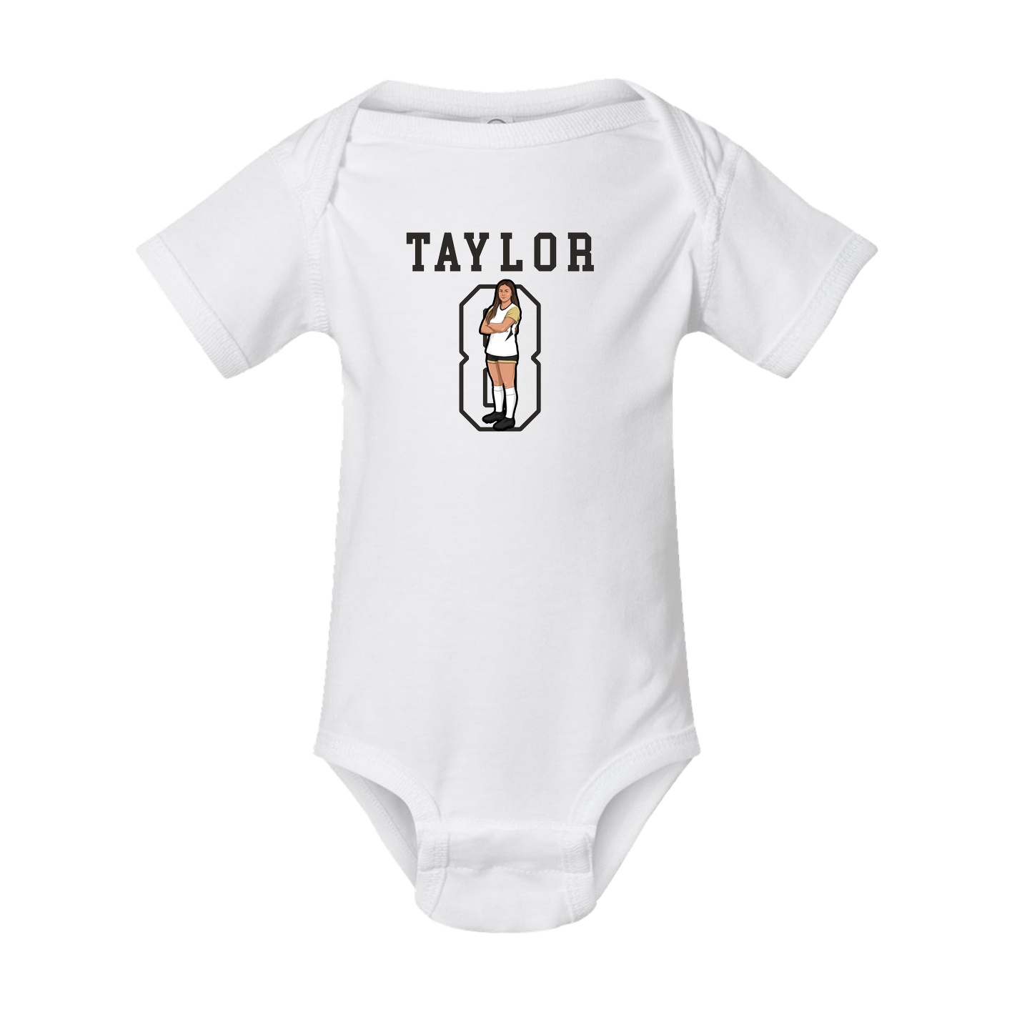 Baby Onesie — Shirsey in White